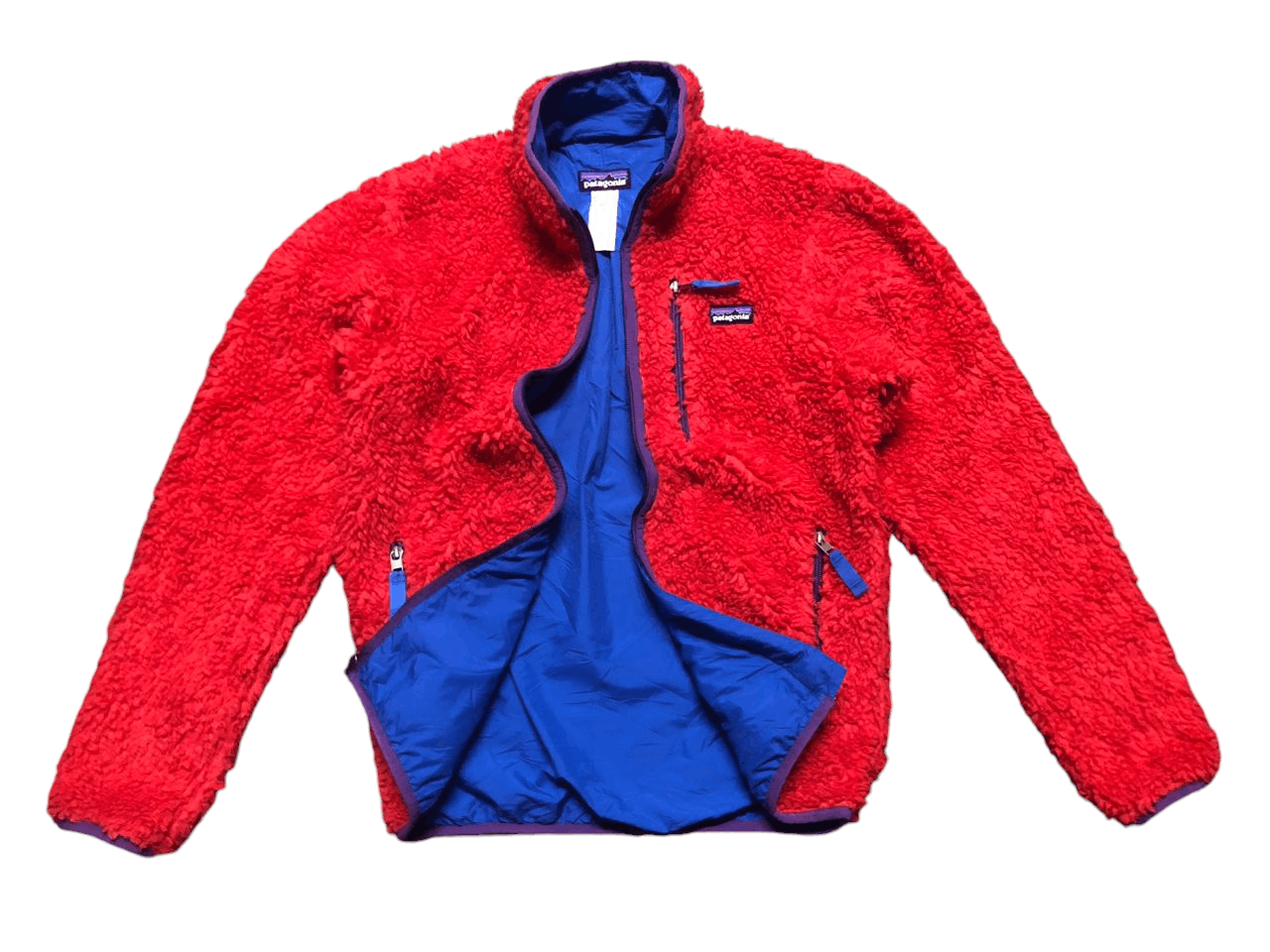 Patagonia 💥Patagonia Men Red Retro-X Deep Pile Fleece Jacket XS Size US XS / EU 42 / 0 - 1 Thumbnail