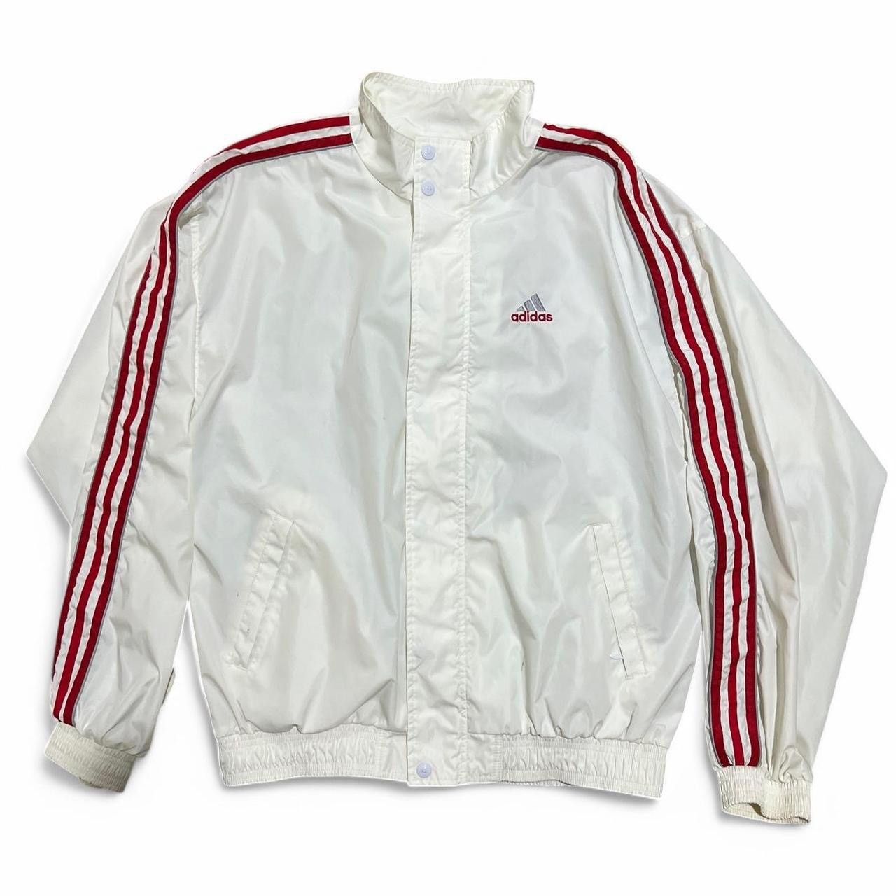 Adidas vintage adidas windbreaker fleece jacket Size US M / EU 48-50 / 2 - 1 Thumbnail