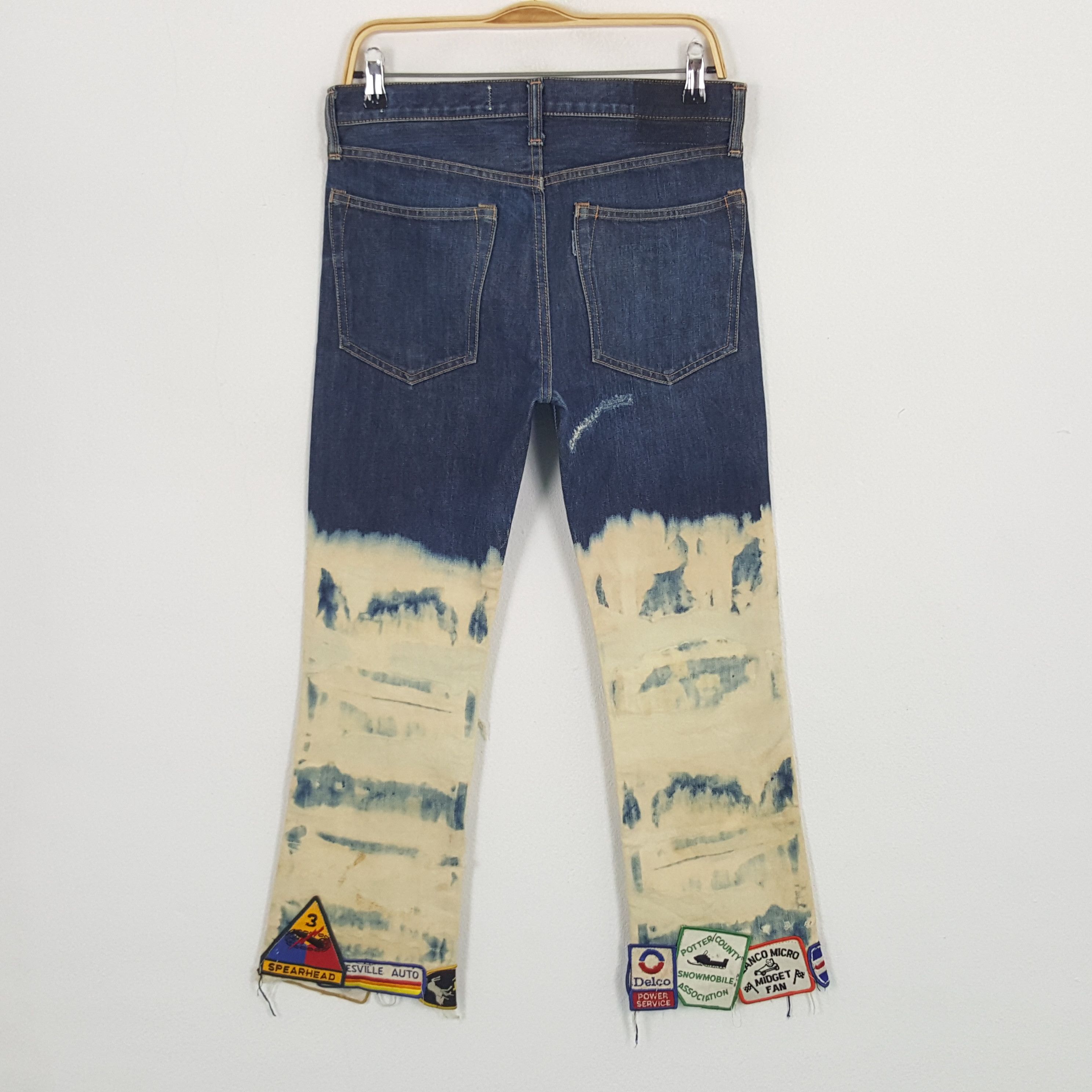 Kapital × Vintage Vintage Kapital Japanese Custom Art Punk Style Denim Jeans Size US 30 / EU 46 - 4 Thumbnail