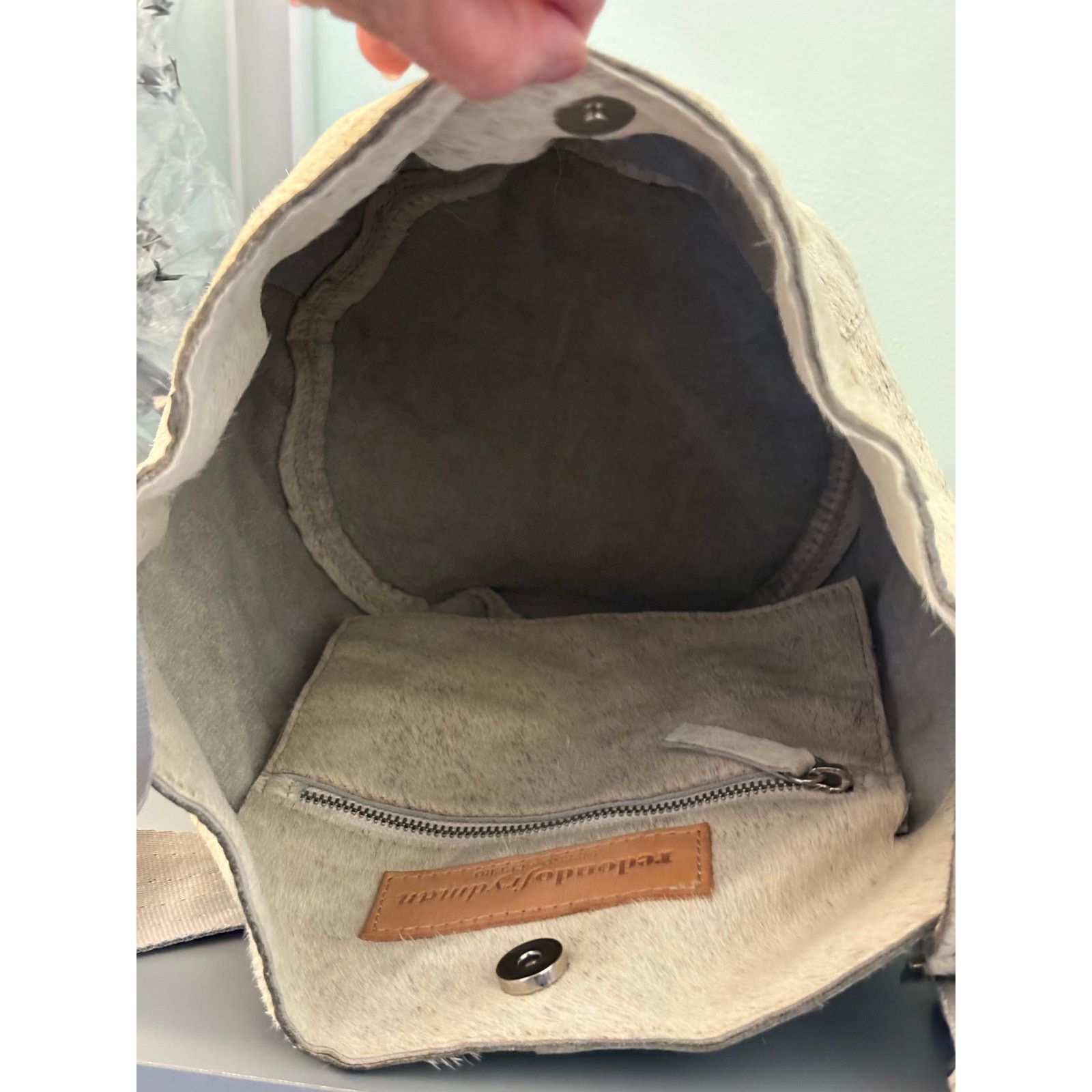 The Unbranded Brand Redondo Frydman Argentinian Leather Boho Bag Size ONE SIZE - 7 Thumbnail