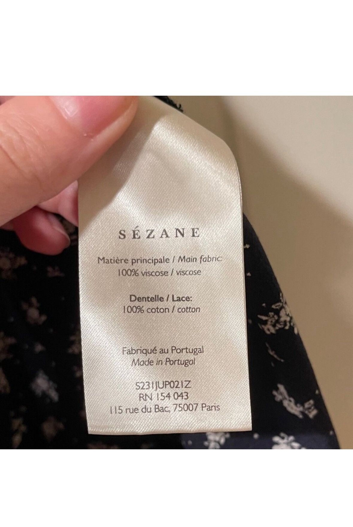 Sezane Sezane Alicia Midi Skirt in 2-tone jacquard Size 36" / US 14 / IT 50 - 4 Thumbnail