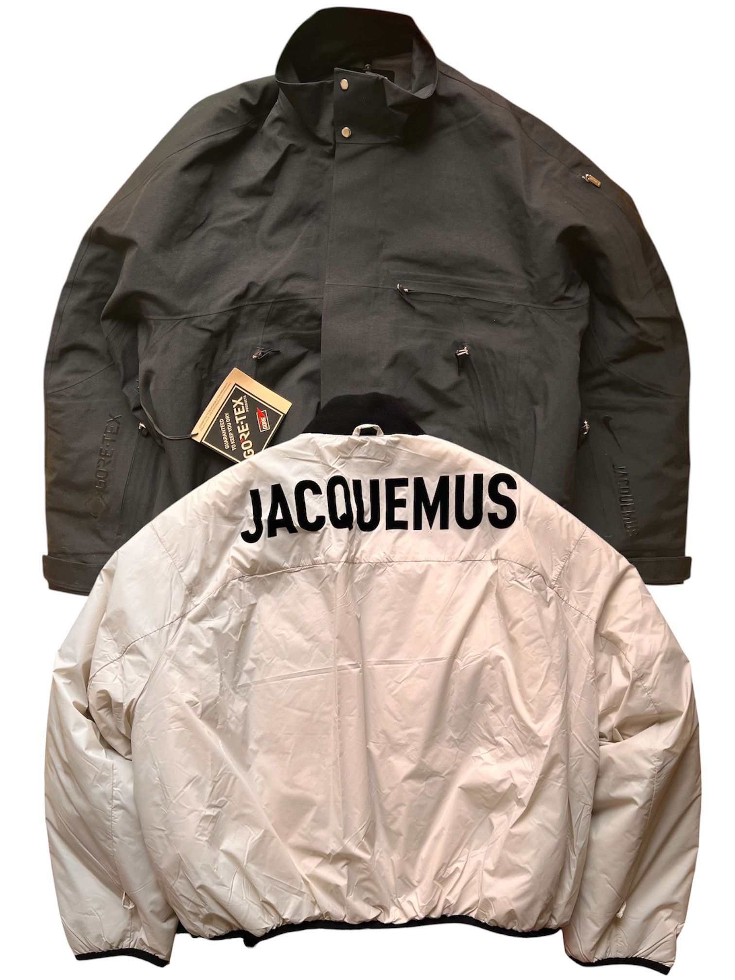 Jacquemus × Nike M Nike x Jacquemus GORE-TEX Jacket 2-in-1 Black bomber shell Size US M / EU 48-50 / 2 - 1 Thumbnail