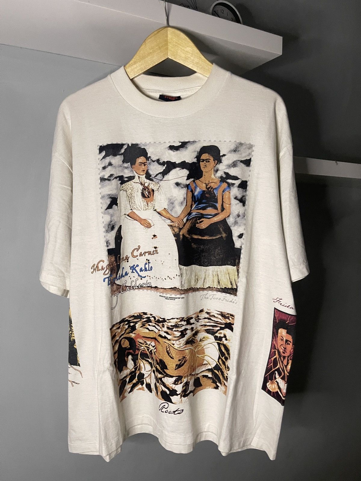 Vintage Ginseng Strip Frida Kahlo Size US XL / EU 56 / 4 - 1 Thumbnail