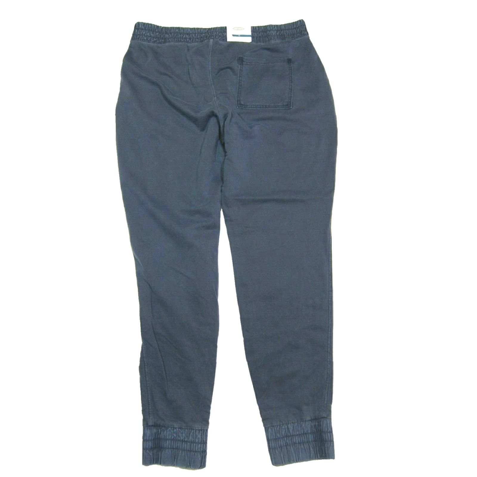 Old Navy NWT Old Navy 100% Cotton Stretch Slim Comfort Jogger Pant With Pockets Women M Blue Front Pockets Comfort Stretch Classic Blue Jogger Pants Women M Size 32" / US 10 / IT 46 - 2 Thumbnail