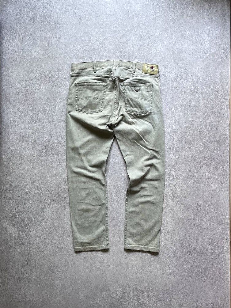 Emporio Armani Vintage Emporio Armani Jungle Circle Jeans Baggy 38 Size US 38 / EU 54 - 1 Thumbnail