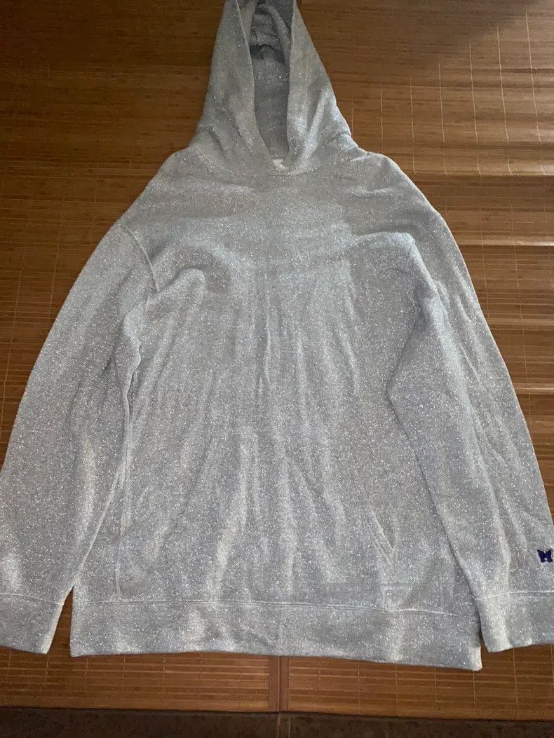 Needles Needles Butterfly Embroidered Silver Silk Gypsophila Sweat Size US L / EU 52-54 / 3 - 1 Thumbnail