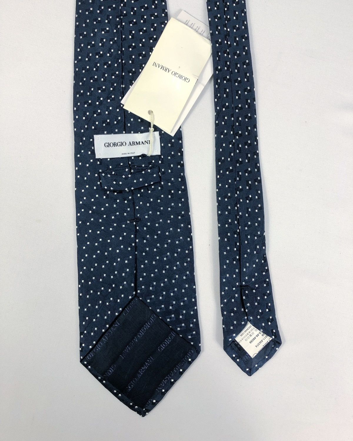 Giorgio Armani NOS Giorgio Armani Cravatte Jacquard Silk Tie Made in Italy Size ONE SIZE - 6 Thumbnail