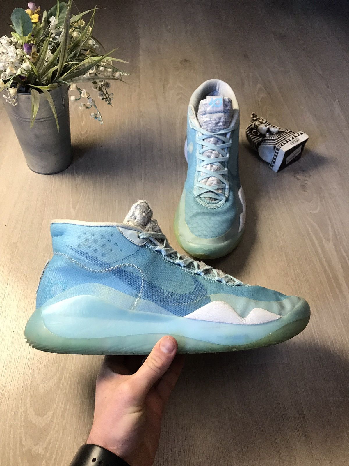 Nike Nike KD 12 Blue Gaze size 12 Size US 12 / EU 45 - 6 Thumbnail