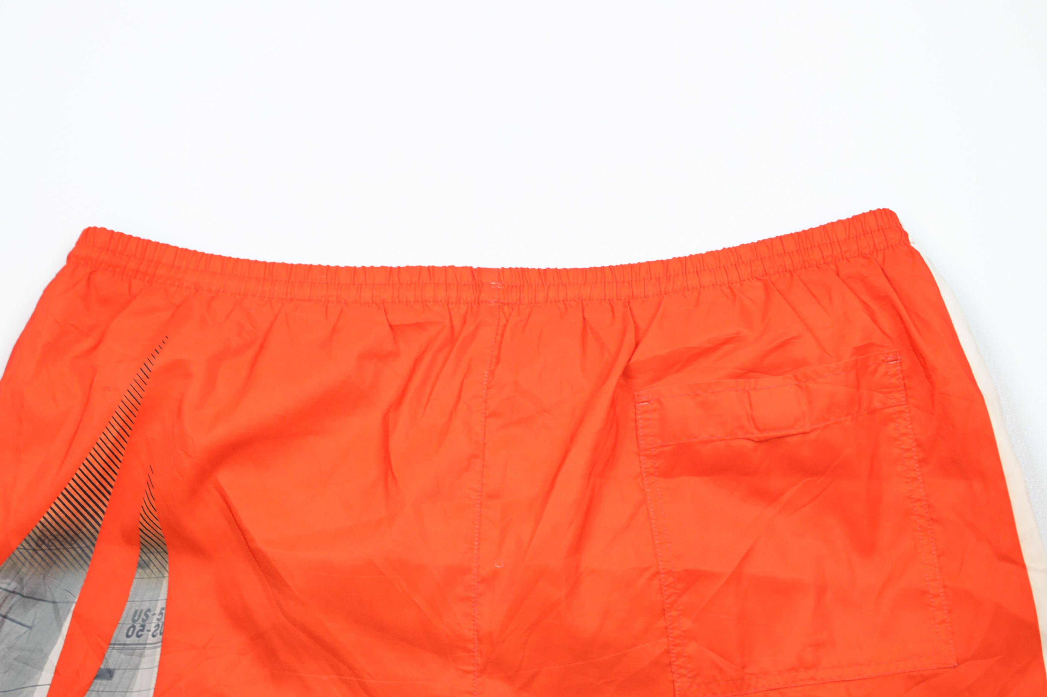 Nautica Vintage 90s Nautica Big Sailboat Lined Shorts Swim Trunks Size US 36 / EU 52 - 11 Thumbnail