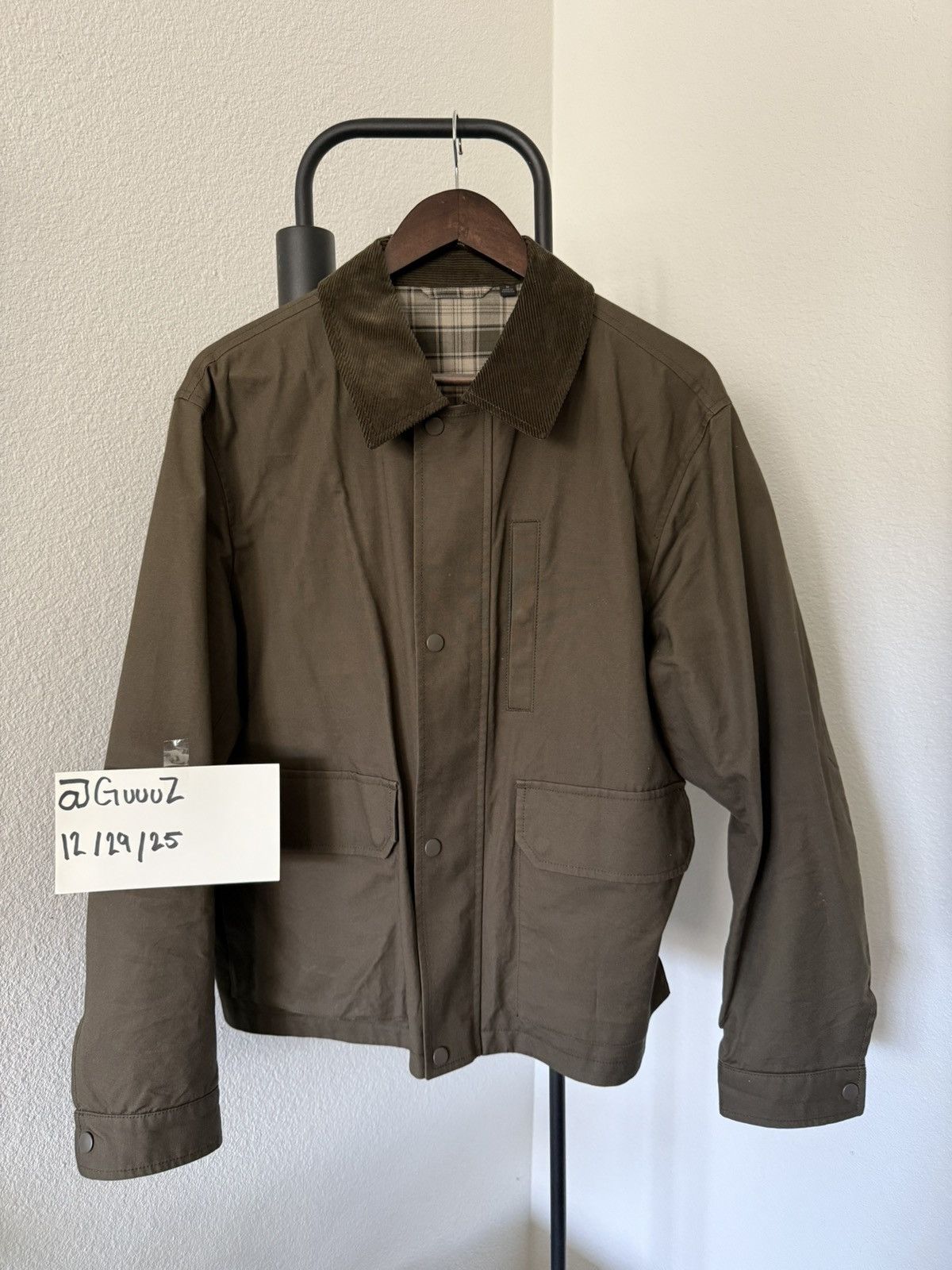 Uniqlo Uniqlo Jacket Olive Size US M / EU 48-50 / 2 - 1 Thumbnail