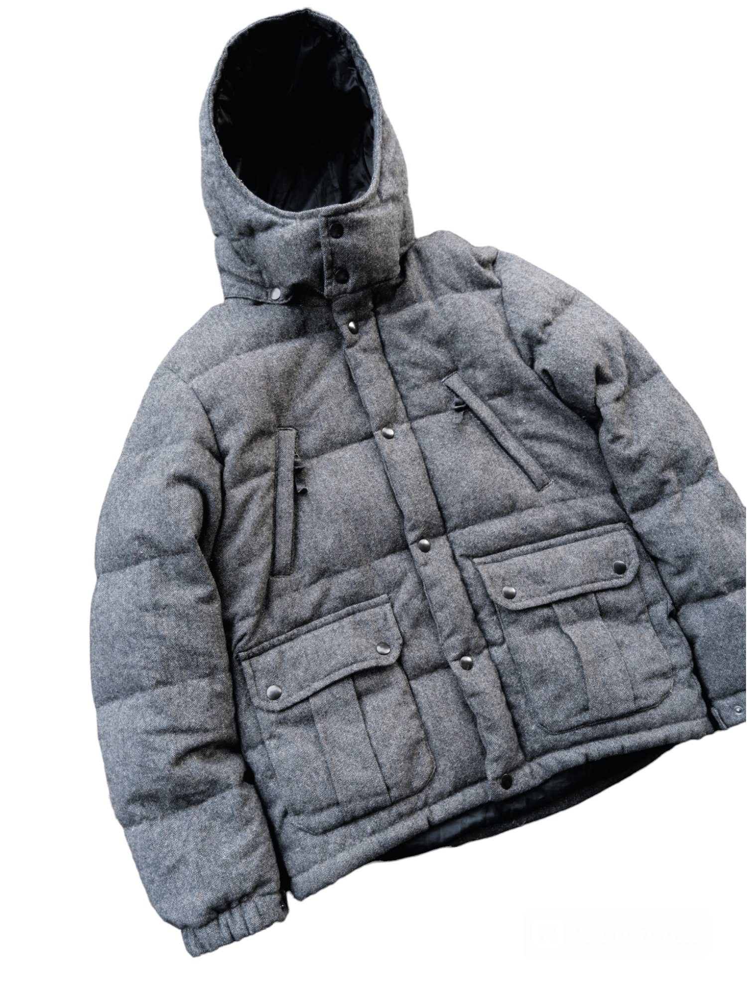 Japanese Brand wool men's bigi puffer jacket Size US M / EU 48-50 / 2 - 5 Thumbnail