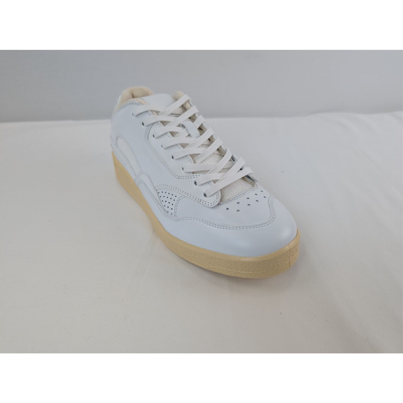 Jil Sander o1rshd1 Dragon Fabric Gummy Cow Nappa Sneakers in White Size US 10 / EU 43 - 4 Thumbnail
