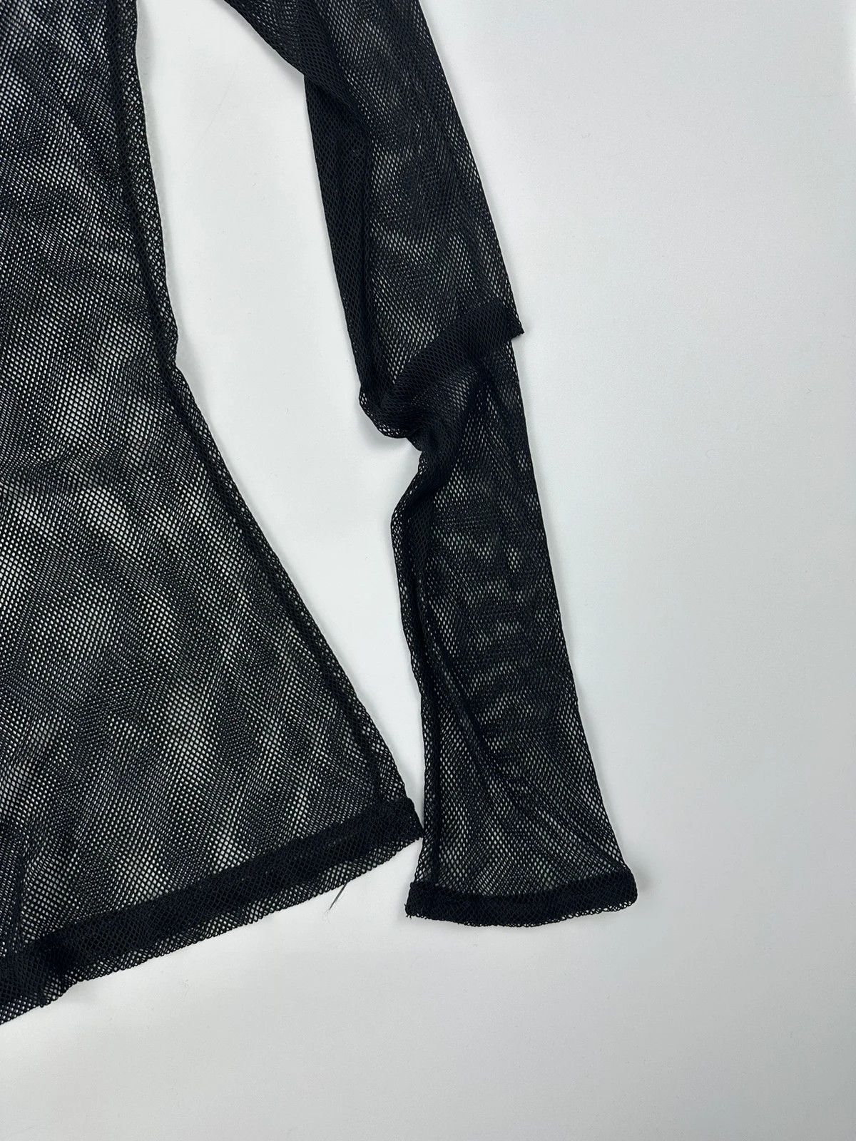 Dolce & Gabbana Dolce Gabbana 00’s Black Mesh Longsleeves Size M / US 6-8 / IT 42-44 - 4 Thumbnail