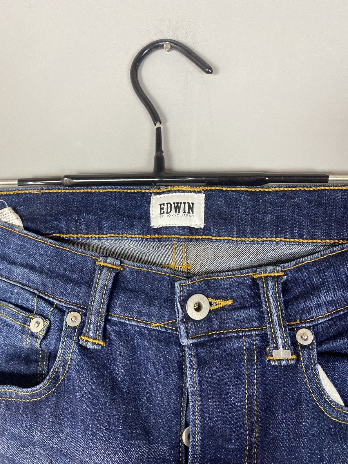 Edwin × Japanese Brand × Vintage Vintage Edwin jeans Size US 32 / EU 48 - 8 Thumbnail