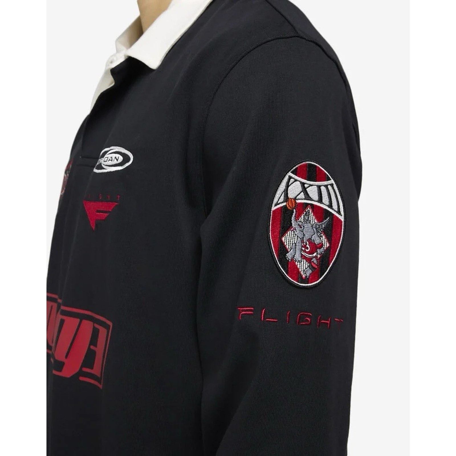 Jordan Brand Nike Air Jordan Essentials Long Sleeve Rugby Shirt Large NWT Size US L / EU 52-54 / 3 - 2 Thumbnail