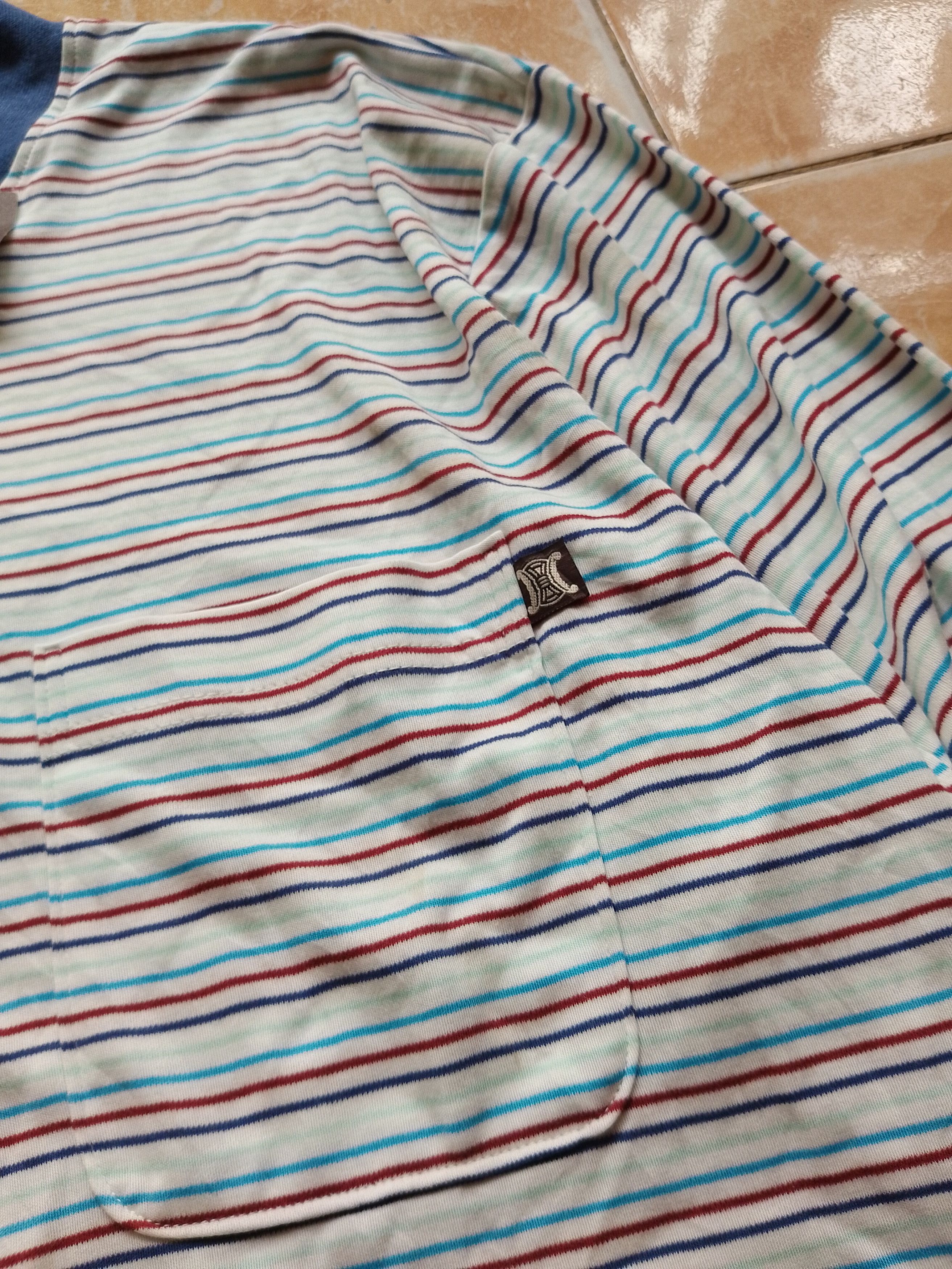 Celine Vintage Celine Longsleeve Stripe Renown Co. Ltd Size US L / EU 52-54 / 3 - 3 Thumbnail
