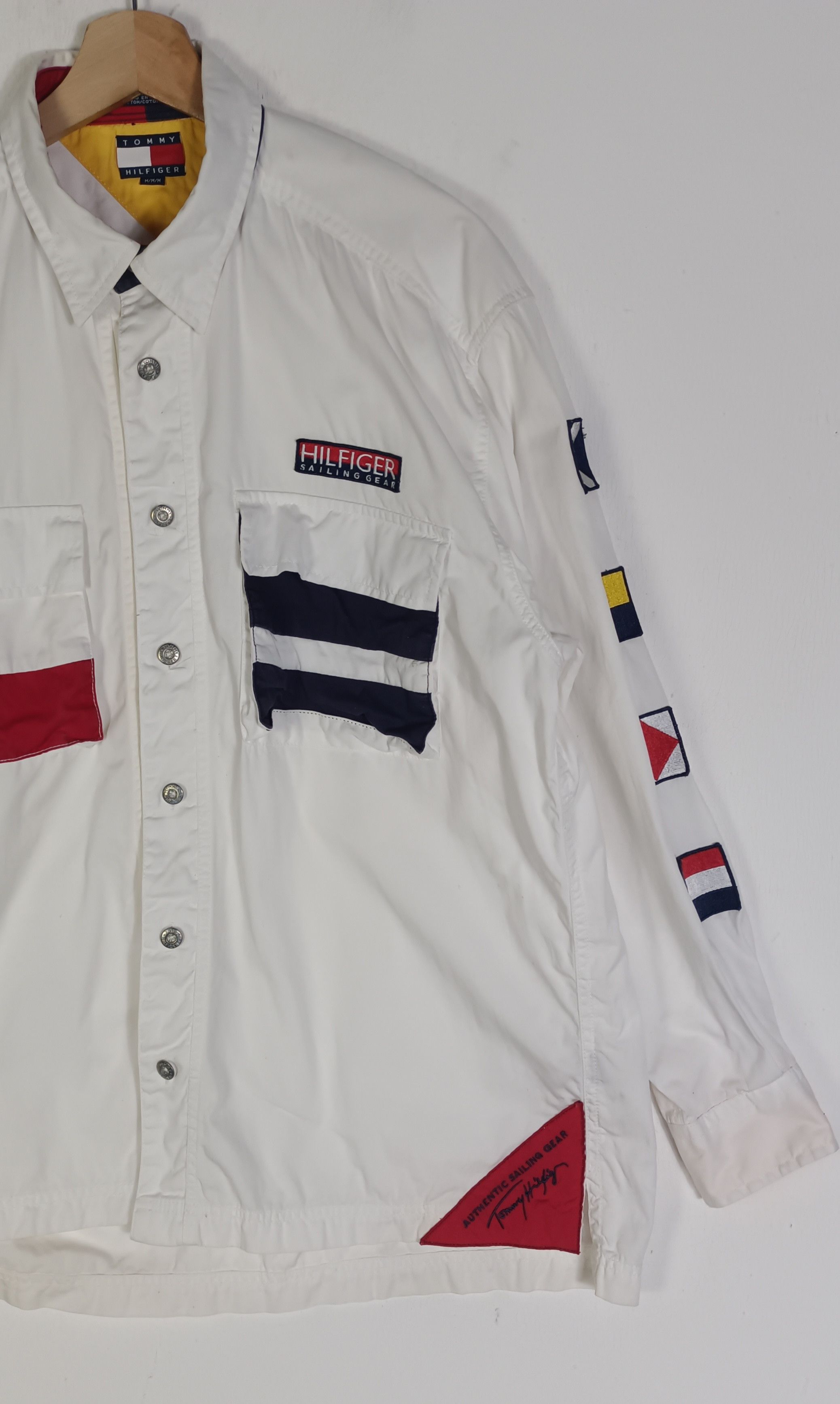 Tommy Hilfiger Vintage💥 Tommy Hilfiger Sailing Gear Pacth Country Size US XL / EU 56 / 4 - 4 Thumbnail