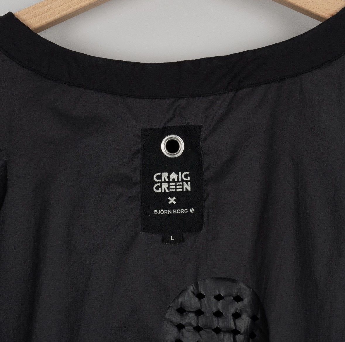 Craig Green Craig Green x Bjorn Borg AW16 Lasercut Nylon Sweatshirt Size US L / EU 52-54 / 3 - 3 Thumbnail