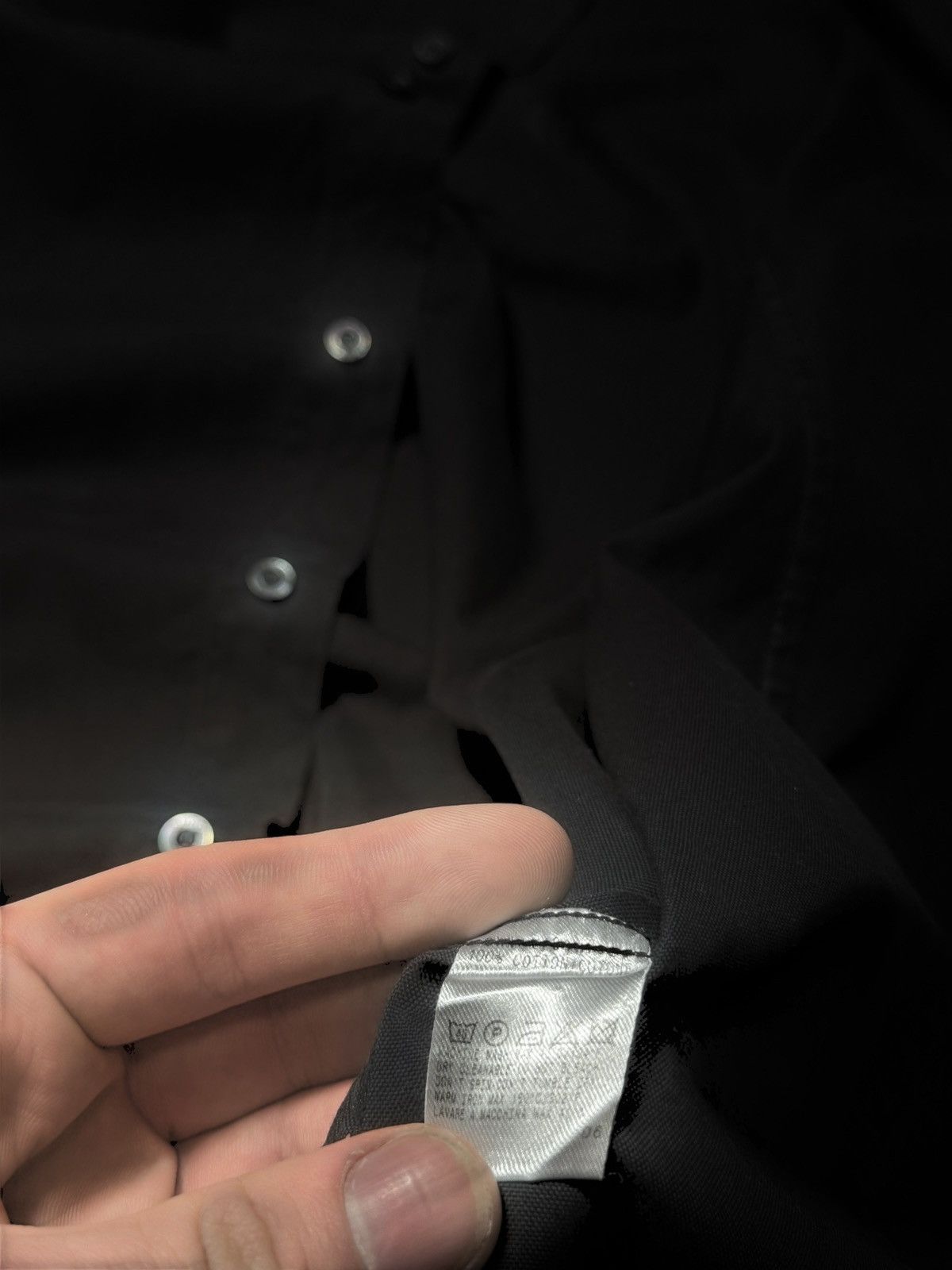 Gucci Gucci Black Classic Shirt Size US S / EU 44-46 / 1 - 8 Thumbnail