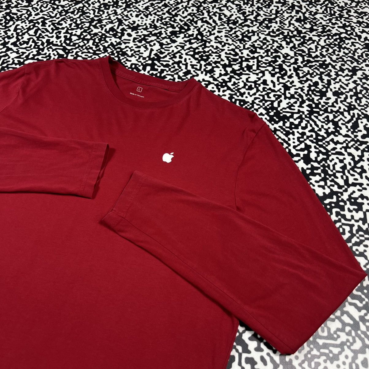 Apple Vintage Y2K Apple Mini Logo Retro Microsoft Style Longsleeve Size US L / EU 52-54 / 3 - 4 Thumbnail