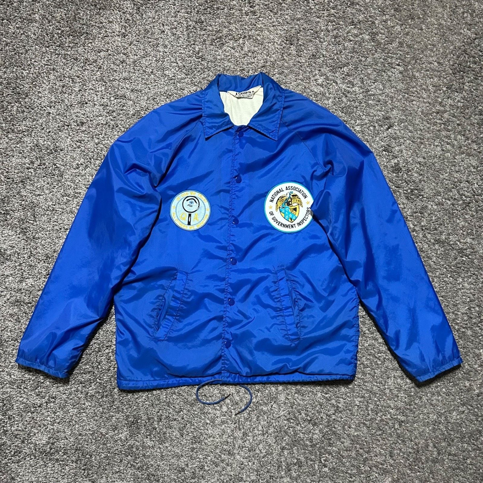 Sears × Vintage Vintage Air Force Jacket 80s Windbreaker Snap Button USAF Size US M / EU 48-50 / 2 - 10 Thumbnail