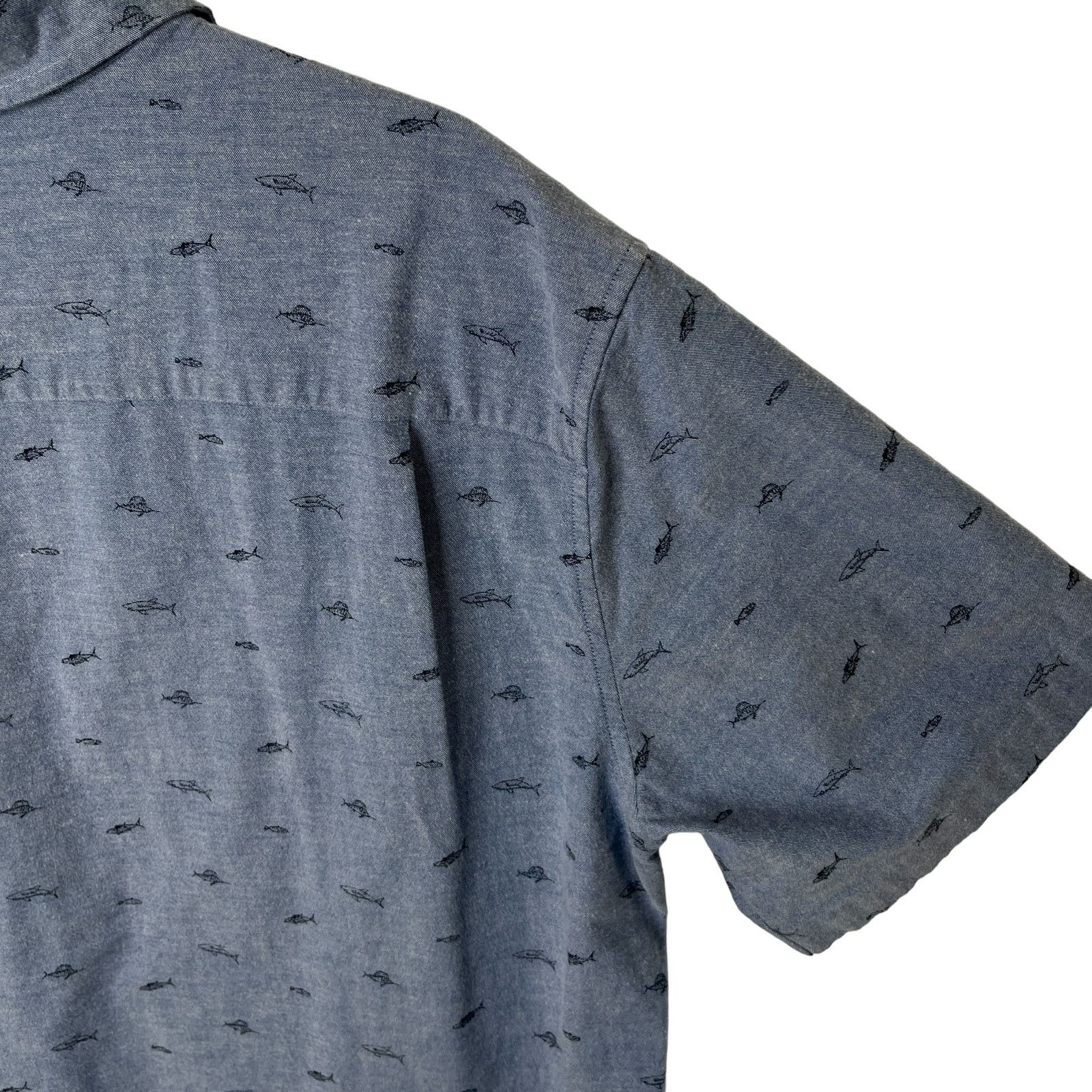Other Hawker Rye Fish Button Down Stretch Oxford Slim XXL Tall Size US XXL / EU 58 / 5 - 5 Thumbnail