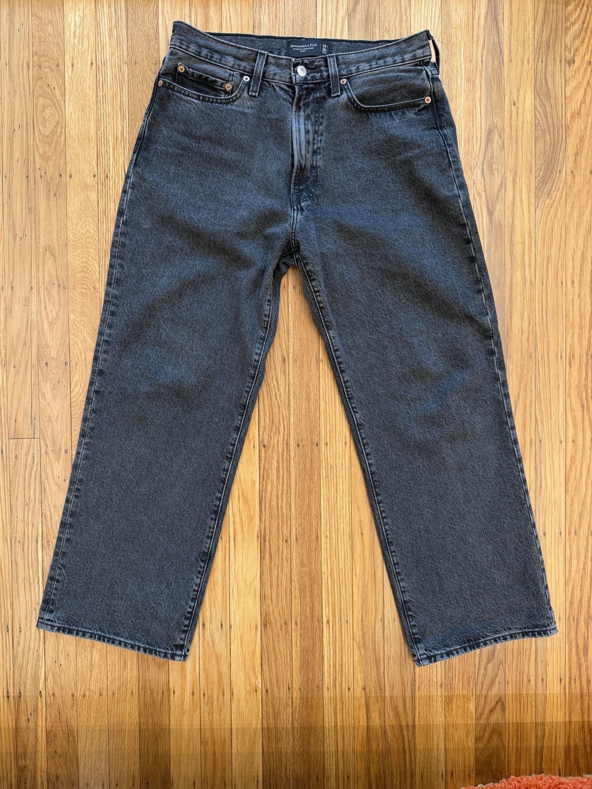 Abercrombie & Fitch Wide leg denim Size US 32 / EU 48 - 1 Thumbnail