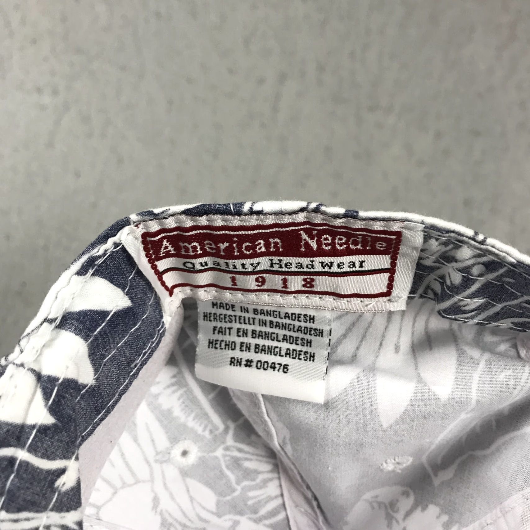 American Needle American Needle Golf Hat Adult One Size Blue Floral Strapback Cap Seminole Top 100 Size US M / EU 48-50 / 2 - 6 Thumbnail