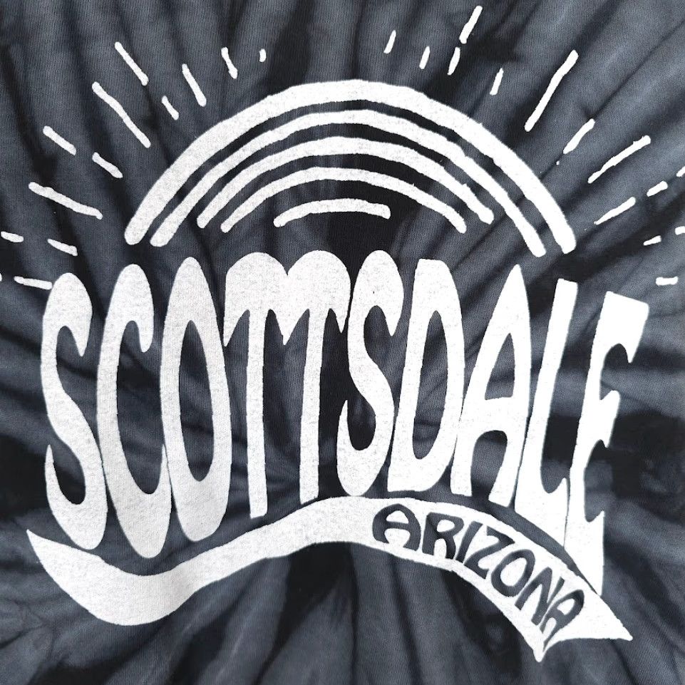 Vintage Scottsdale Arizona T Shirt Mens XL Gray Tie Dye Travel Destination Tee Size US XL / EU 56 / 4 - 3 Thumbnail