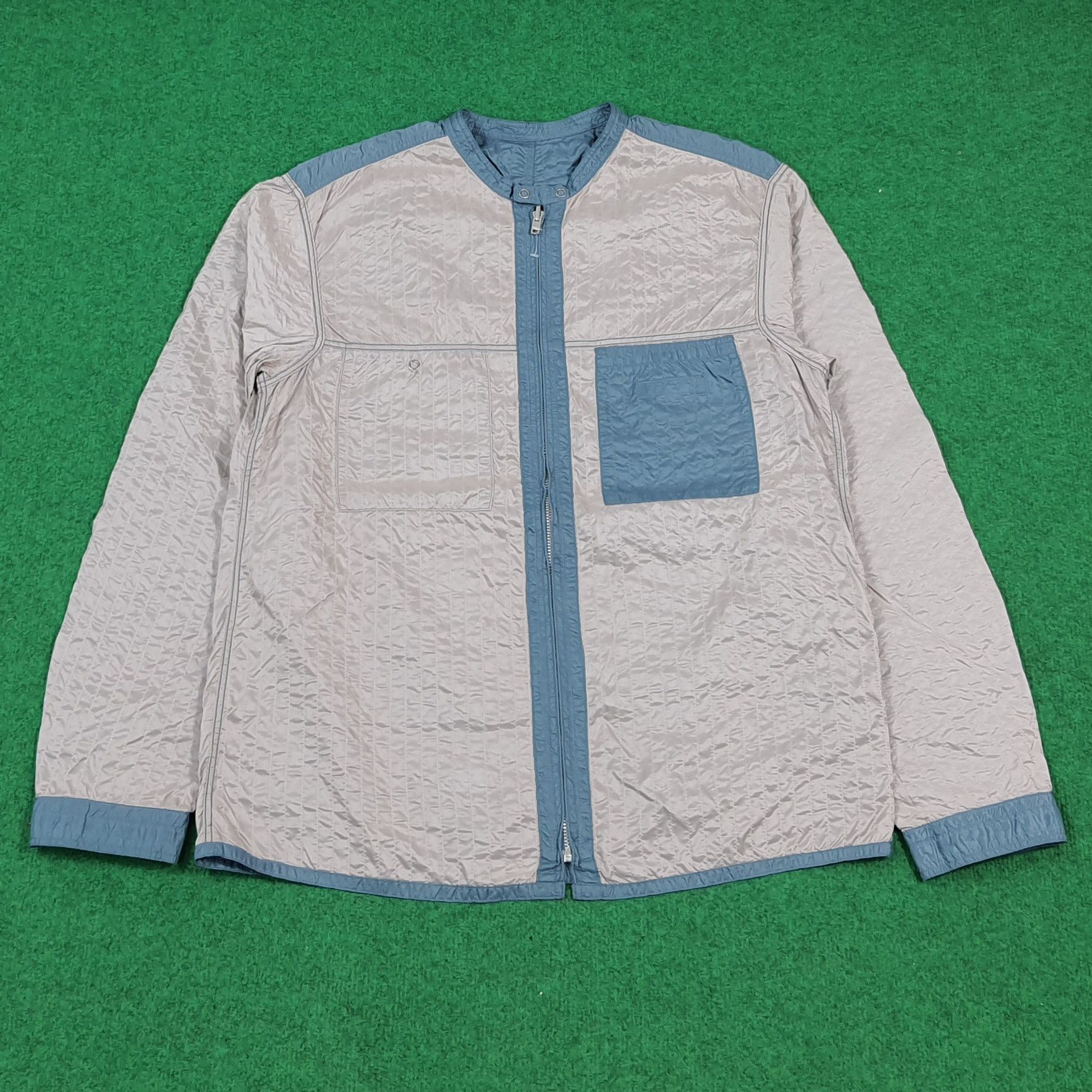 Issey Miyake Vintage Issey Miyake Reversible Quilted Crinkled Nylon Size US M / EU 48-50 / 2 - 1 Thumbnail