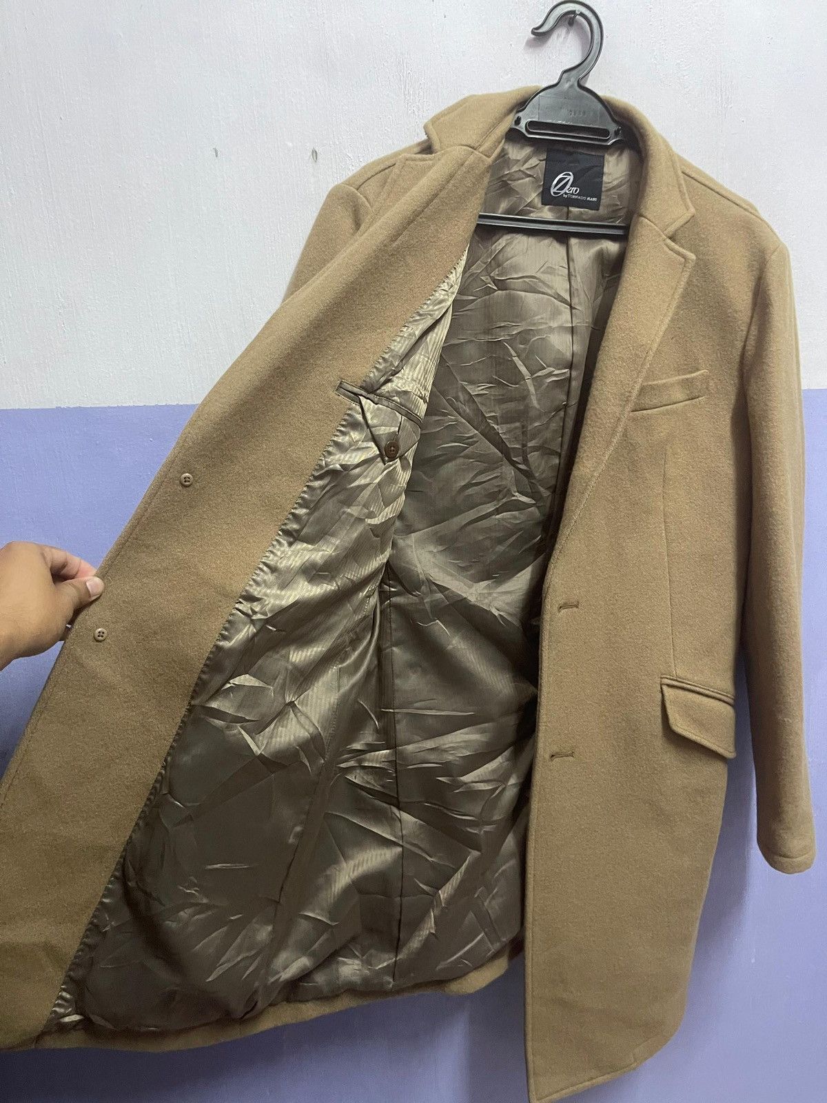 Tornado Mart Tornado Mart Wool Coat Size US M / EU 48-50 / 2 - 12 Thumbnail