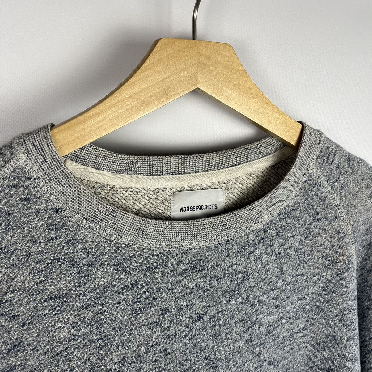 Norse Projects Designer Norse Project Textured Sweatshirt Basic Blue Raglan Size US S / EU 44-46 / 1 - 9 Thumbnail