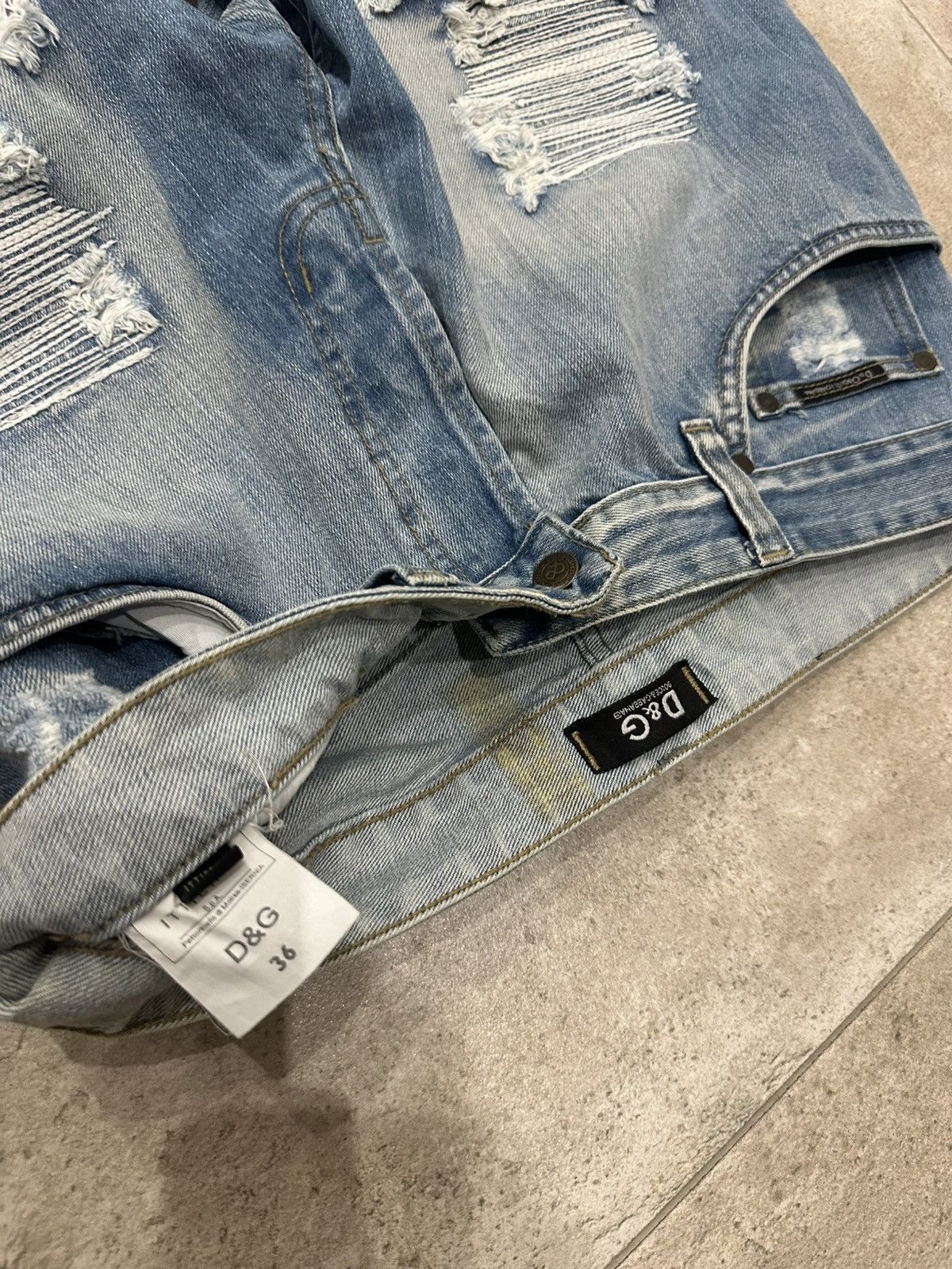 Dolce & Gabbana dolce & gabbana distressed jeans Size US 36 / EU 52 - 5 Thumbnail