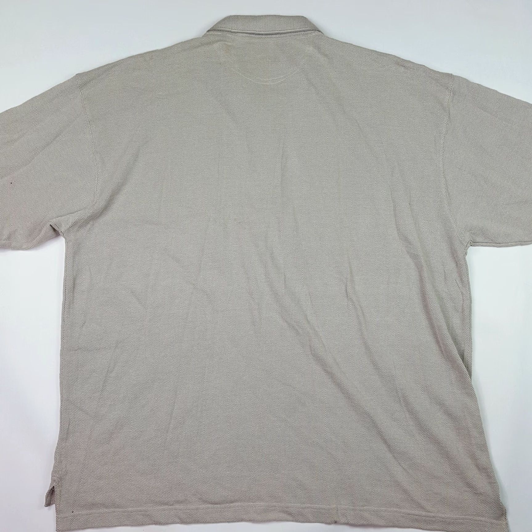 Vintage VINTAGE Equus Polo Shirt Gray 3XL Short Sleeve Knit Cotton Polyester 90s Sports Golf Tennis Shirt Mens Size US XXL / EU 58 / 5 - 5 Thumbnail