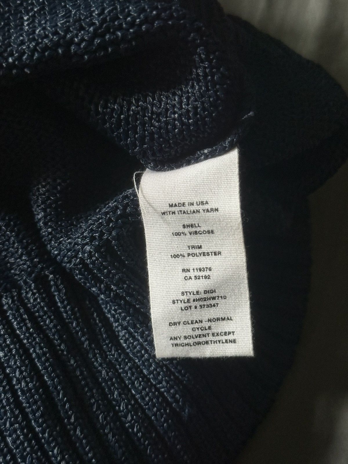 Helmut Lang helmut lang cropped paneled knit sweater Size US S / EU 44-46 / 1 - 6 Thumbnail