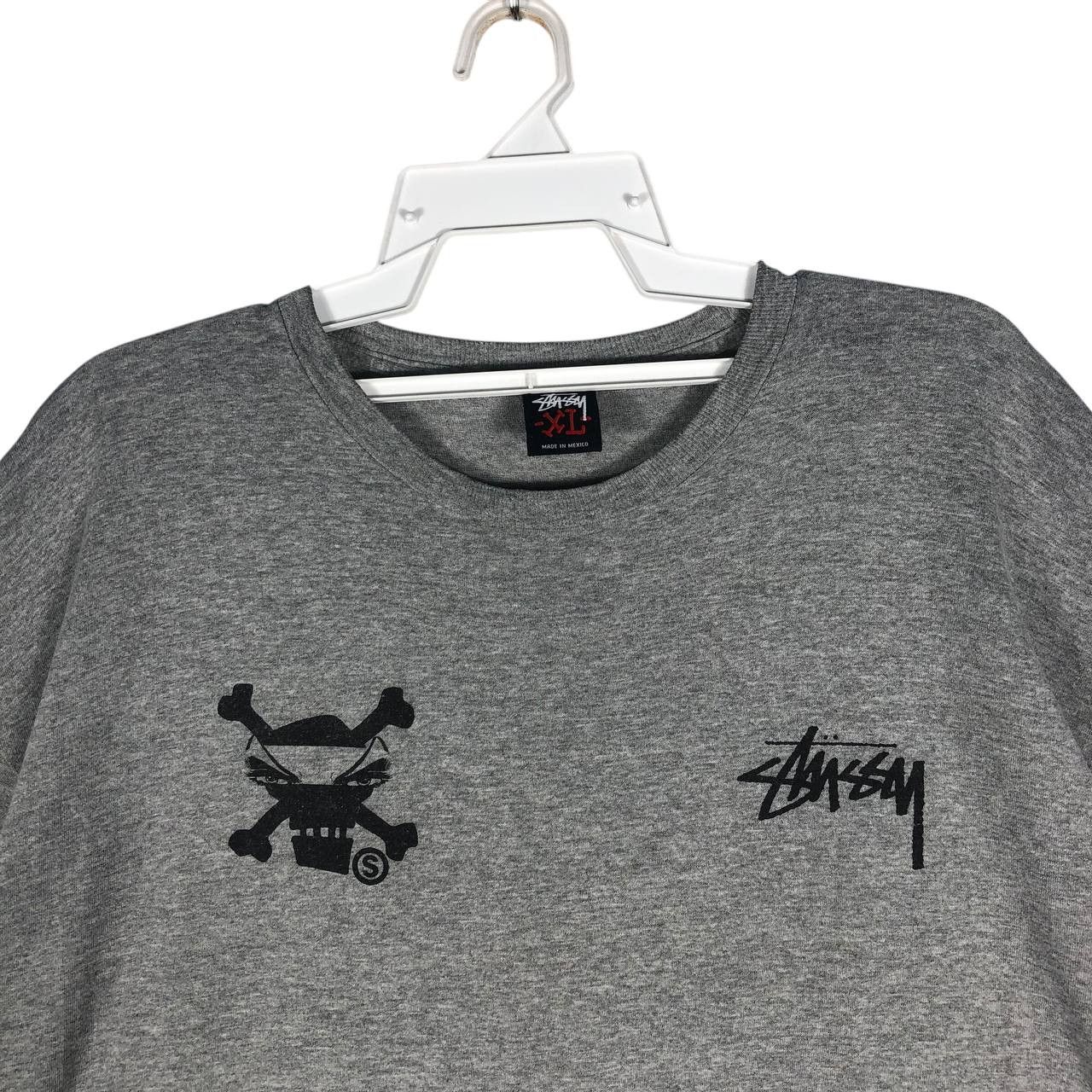 Stussy Vintage Grey Stussy Men T-Shirt Size US XL / EU 56 / 4 - 2 Thumbnail