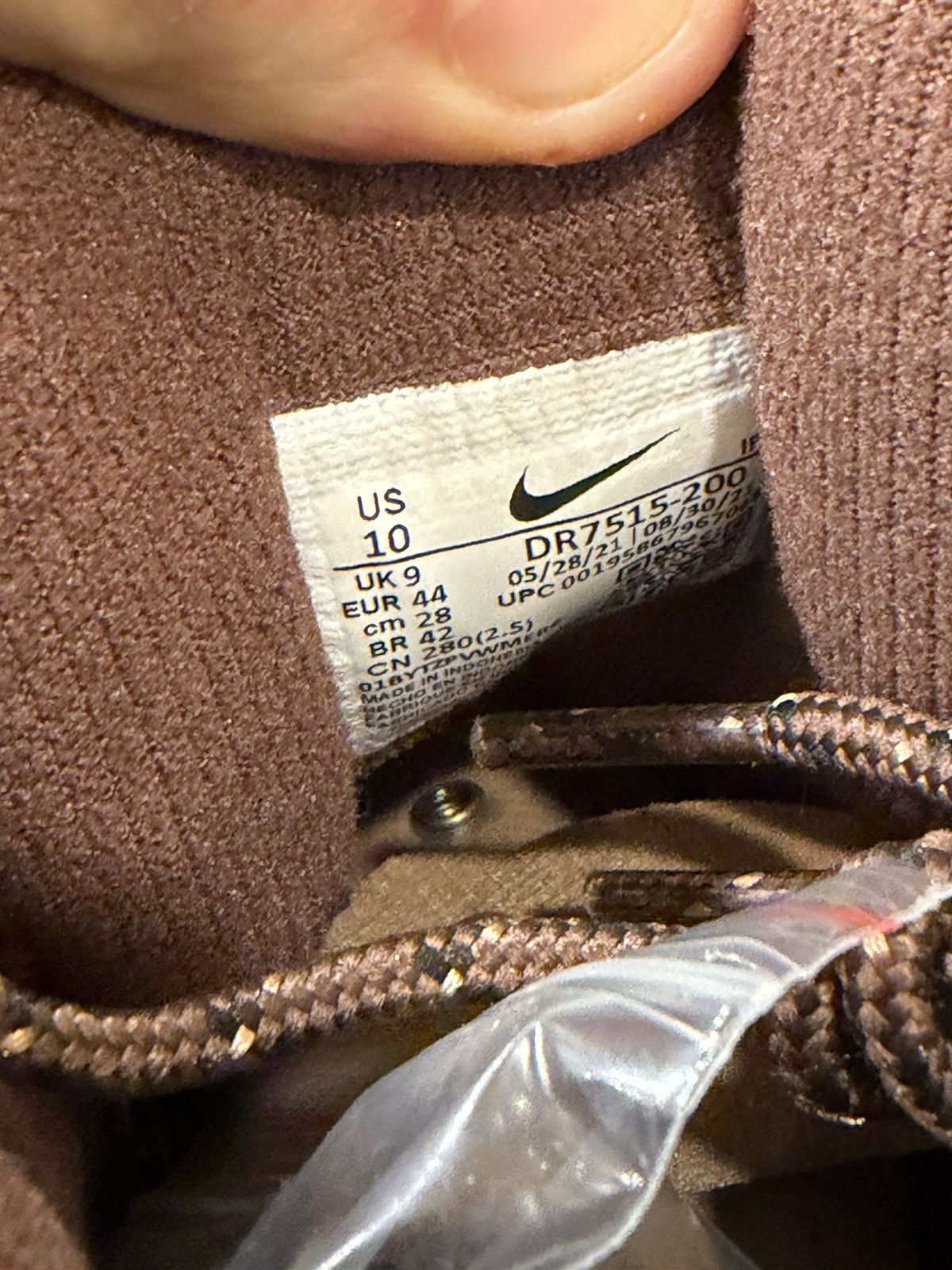 Nike × Travis Scott Nike Air Trainer 1 ‘Travis Scott Wheat’ Size US 10 / EU 43 - 6 Thumbnail