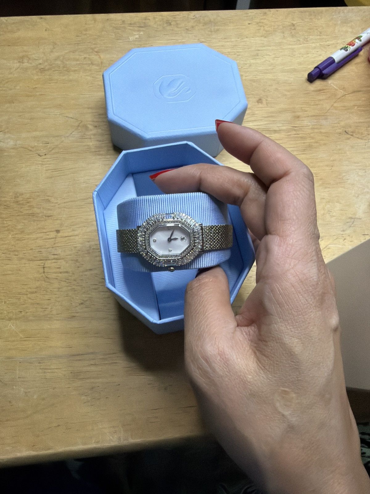 Swarovski Swarovski matrix octagon watch Size ONE SIZE - 3 Thumbnail