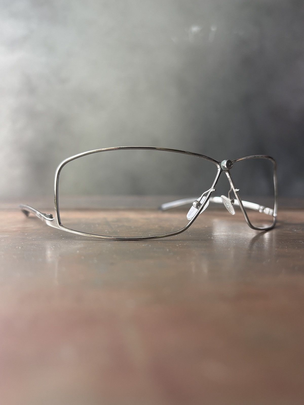 Gucci Vintage Gucci Frames 2000s Metal Shield GG 1709/S Tom Ford Size ONE SIZE - 18 Thumbnail