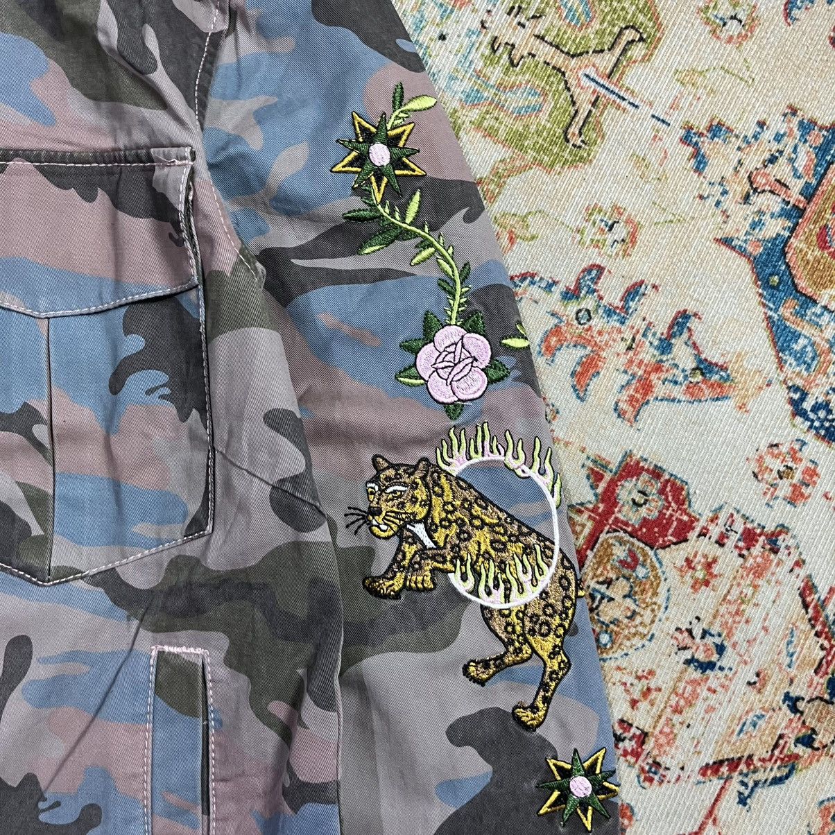 Levi's × Zadig & Voltaire Zadig & Voltaire Skeleton Army Jacket Size S / US 4 / IT 40 - 3 Thumbnail