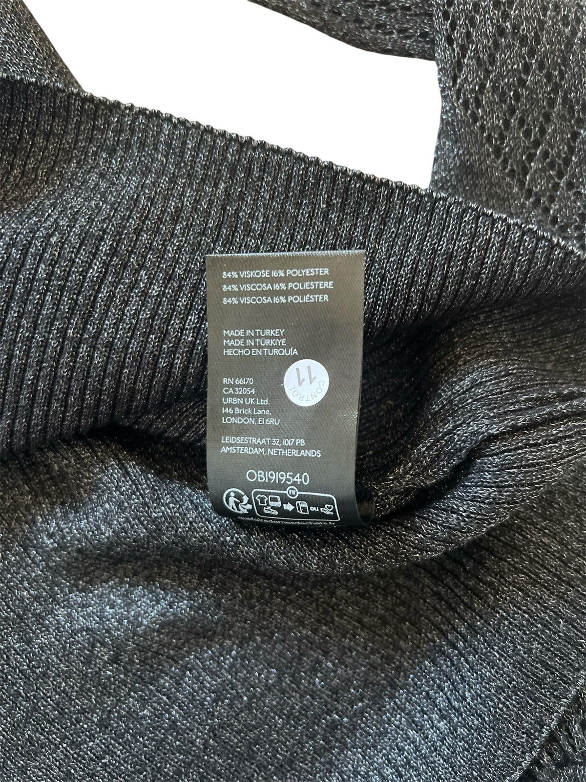 Anthropologie Anthropologie Black Woven-Sleeve Twofer Sweater | Medium Size M / US 6-8 / IT 42-44 - 6 Thumbnail