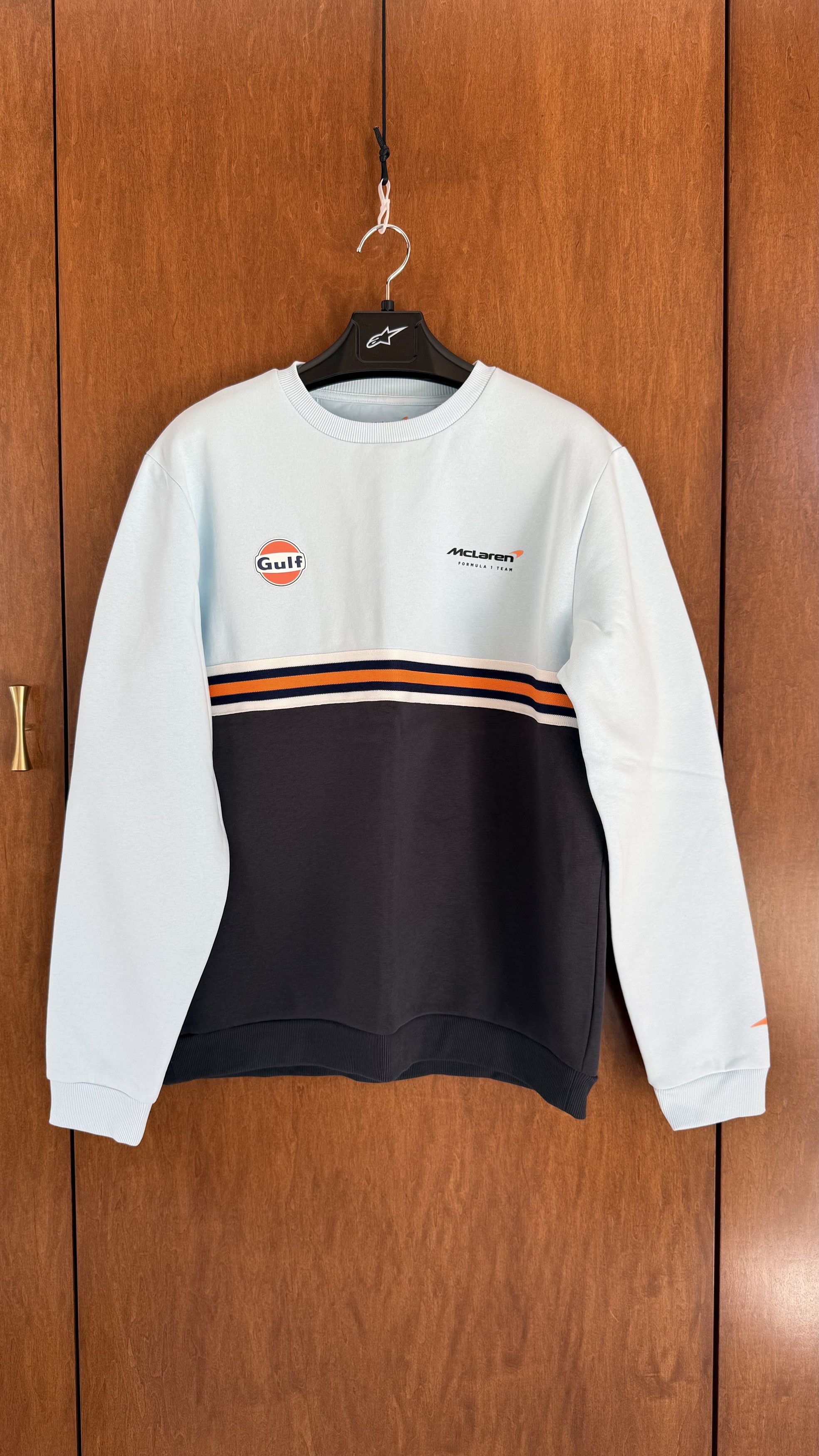 Castore McLaren F1 x Gulf Crewneck Sweatshirt XXL by Castore Size US XXL / EU 58 / 5 - 1 Thumbnail