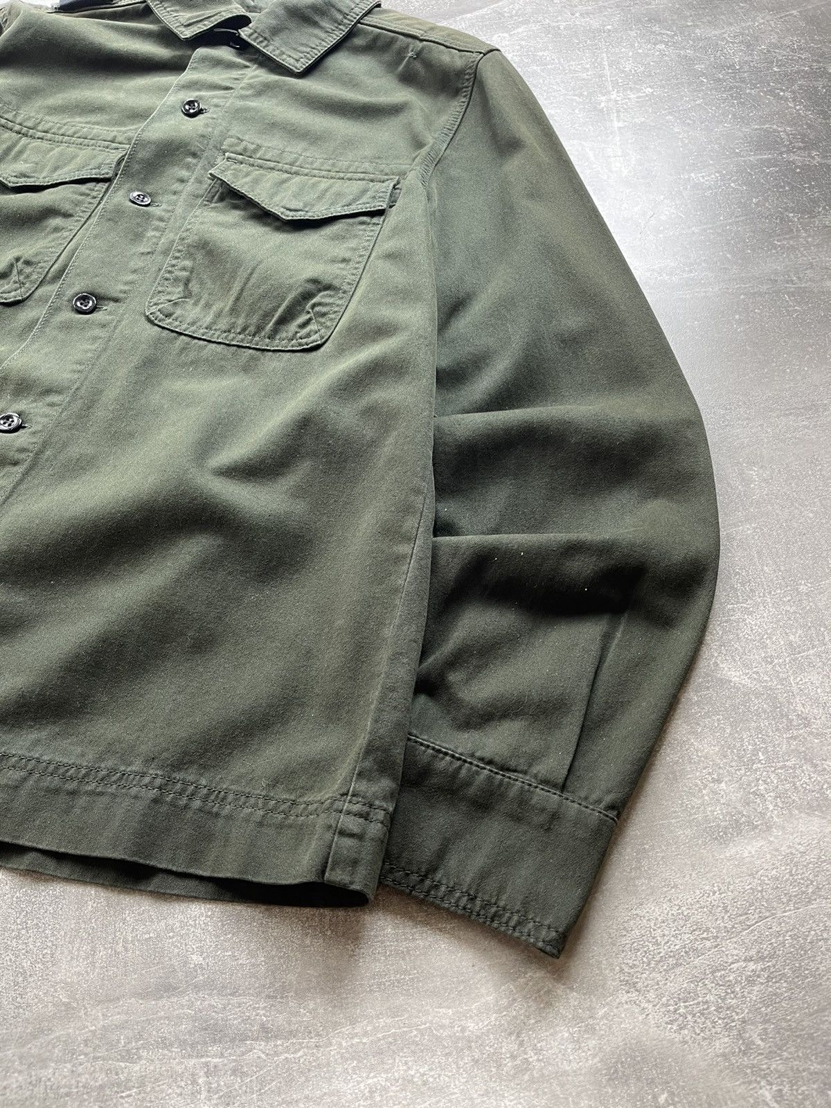 Vintage MA.STRUM NWT Two Pocket GD Overshirt Oil Slick Shirt Jacket Size US M / EU 48-50 / 2 - 4 Thumbnail