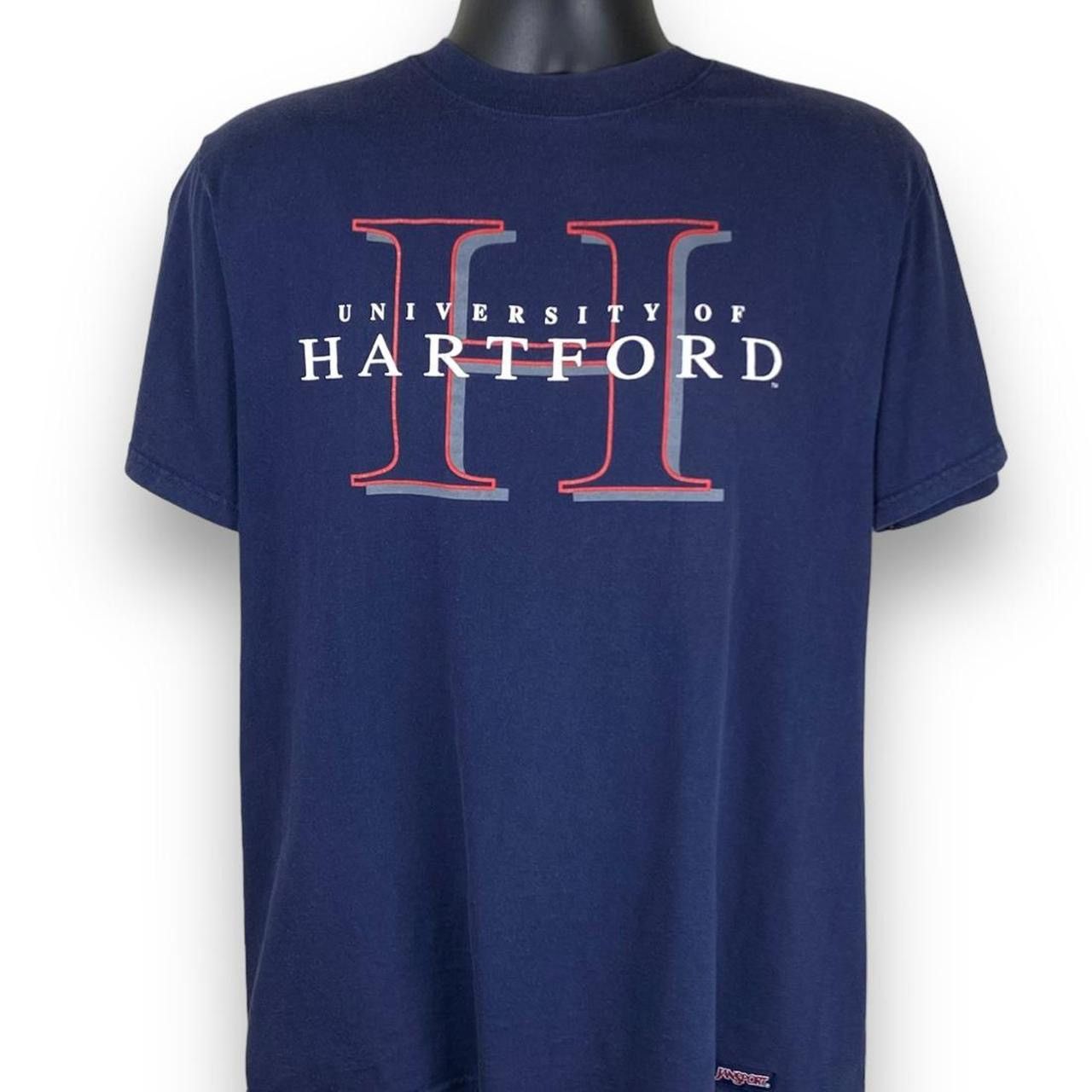 Jansport × Vintage Vintage 90s JanSport University of Hartford College Tshirt Size US M / EU 48-50 / 2 - 1 Thumbnail