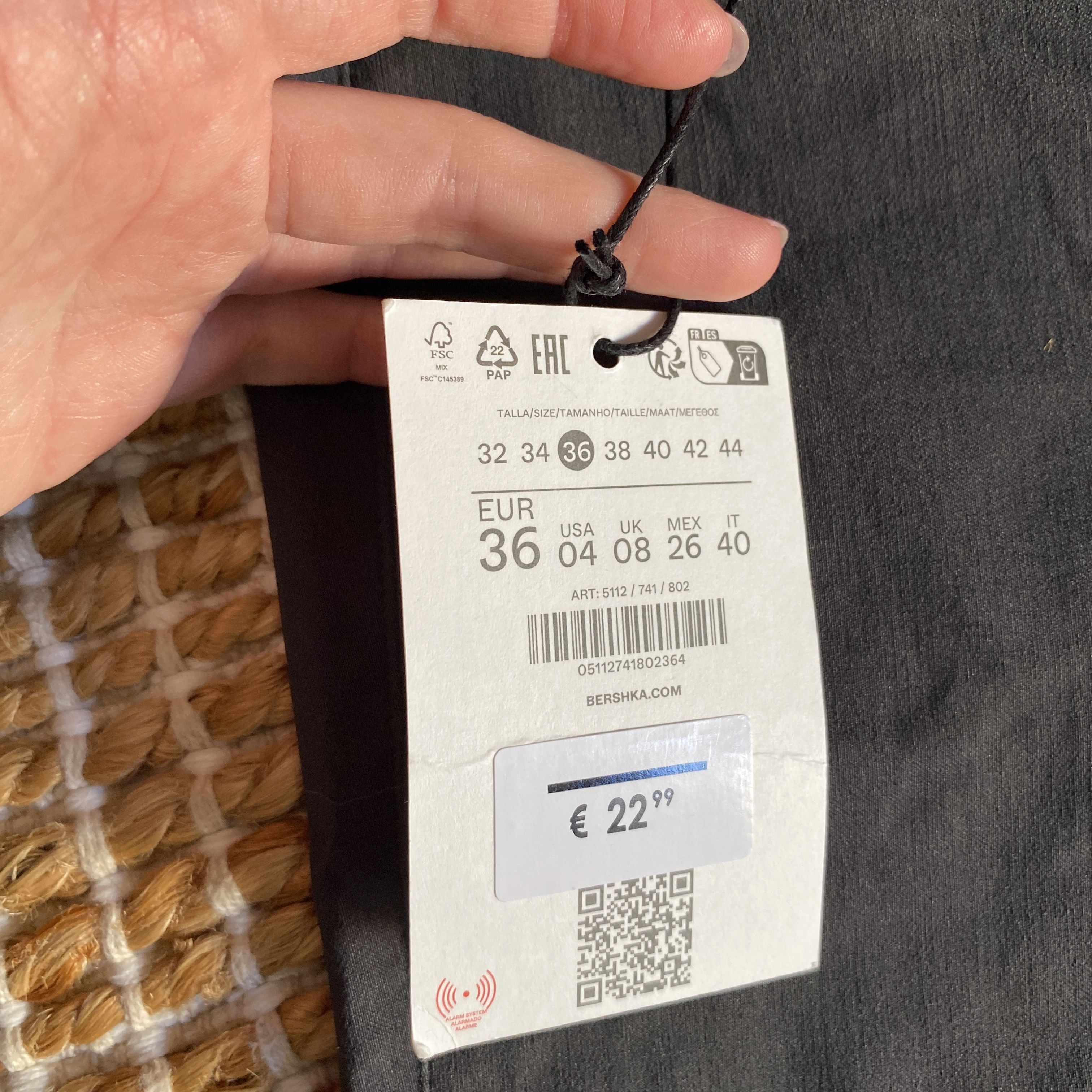 Bershka Bershka Grey Flared Tailored Trousers Pants NWT Size 27" / US 4 / IT 40 - 7 Thumbnail