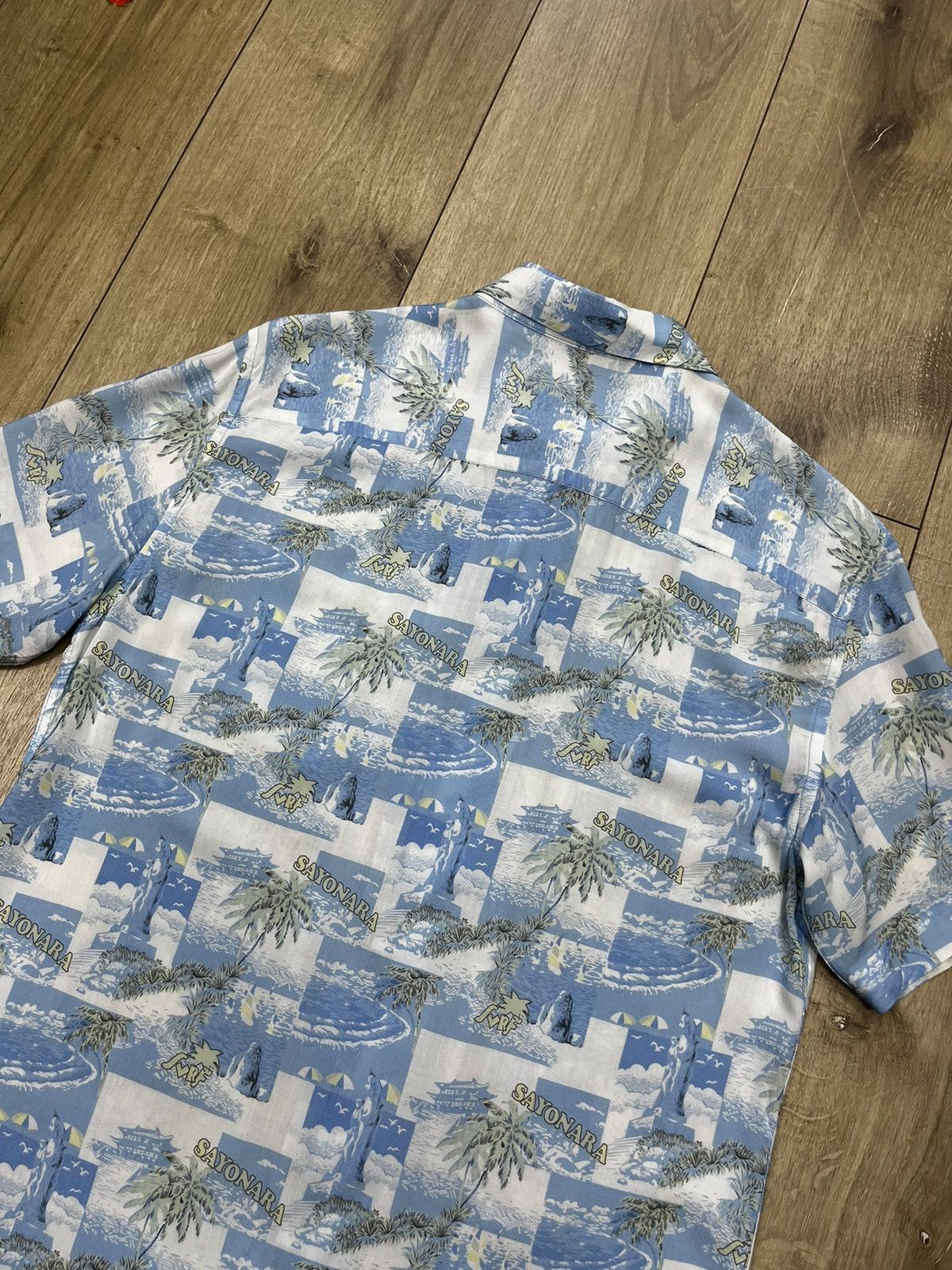 Other 🔴 Allsaints Sayonara Viscose Short Sleeve Hawaiian Shirt Size US M / EU 48-50 / 2 - 9 Thumbnail