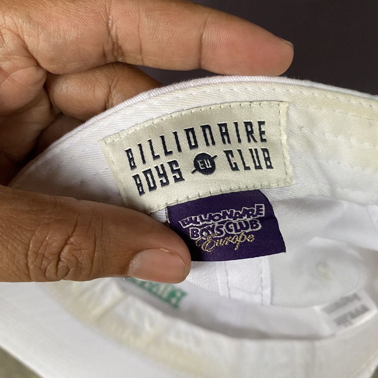 Billionaire Boys Club Billionaire boys club BBC europe edition white hat snapback Size ONE SIZE - 4 Thumbnail