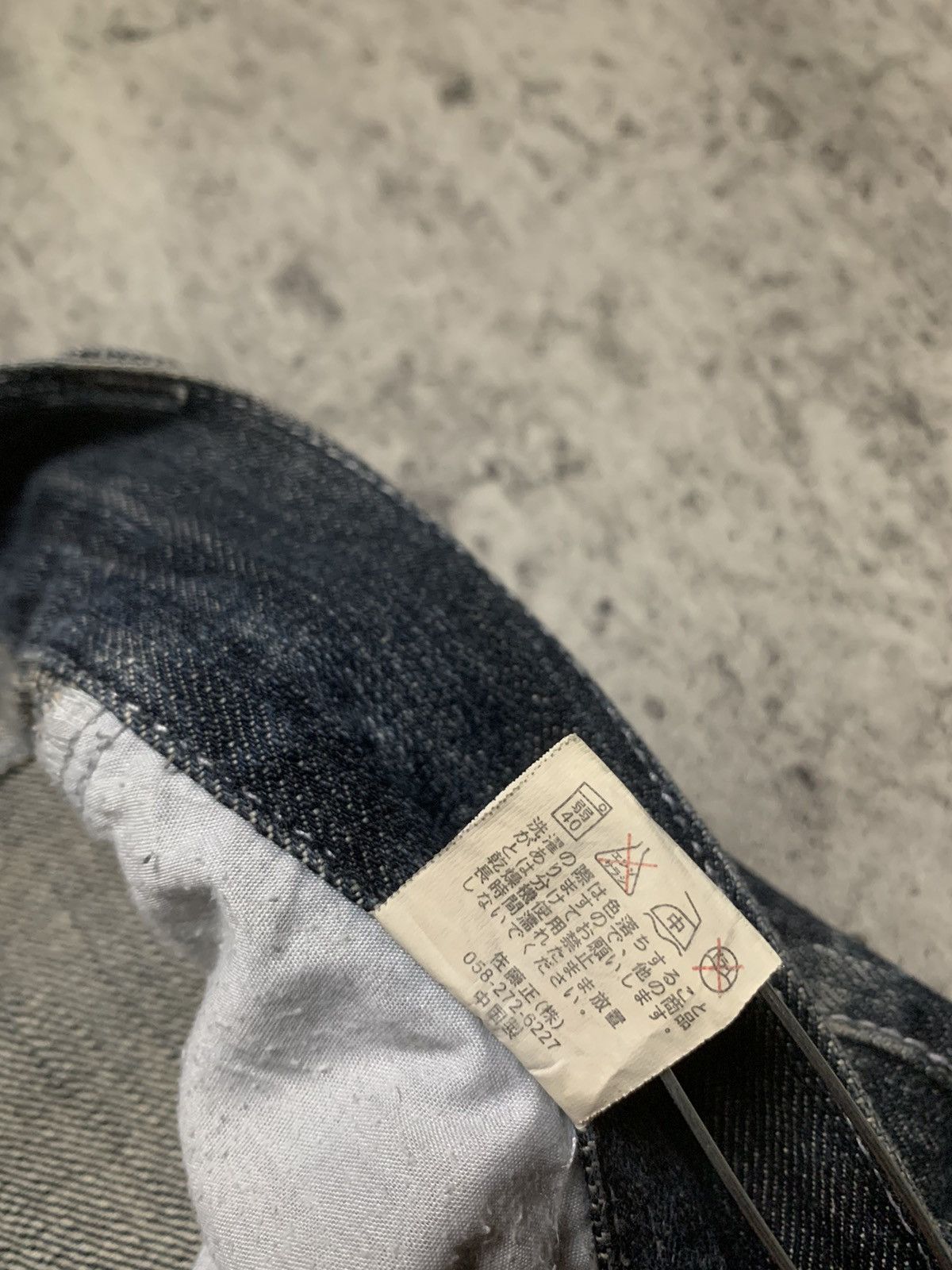 Tornado Mart Nylaus Japanese Clawmark Acid Wash Jorts Size US 31 - 8 Thumbnail