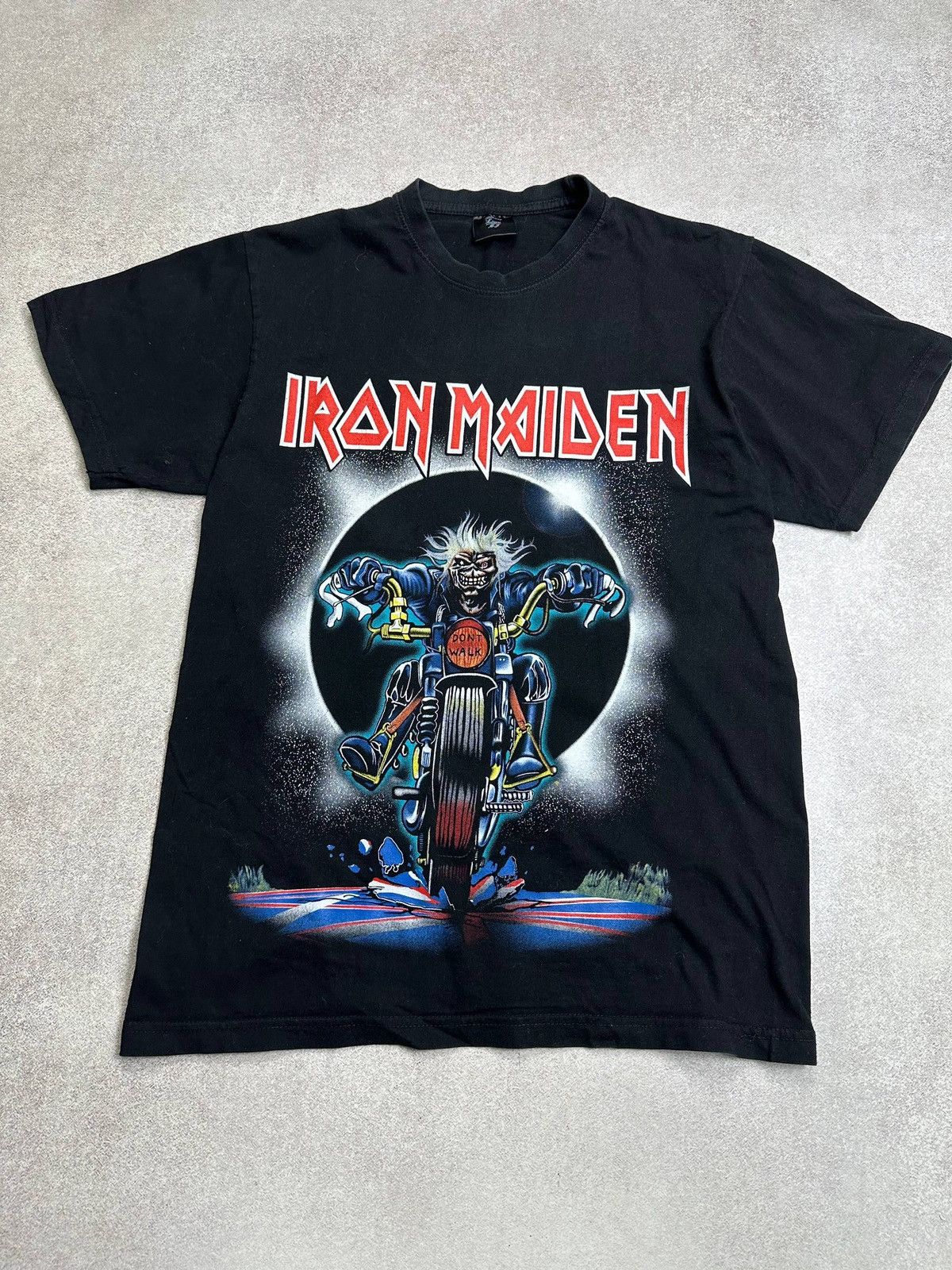 Band Tees Vintage Iron Maiden Trooper Moto T-shirt L Band Tee Size US L / EU 52-54 / 3 - 2 Thumbnail