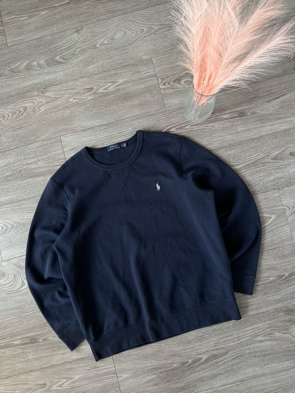 Polo Ralph Lauren × Ralph Lauren ‼️Polo Ralph Lauren RL New Collection Knit Logo Sweatshirt‼️ Size US L / EU 52-54 / 3 - 4 Thumbnail